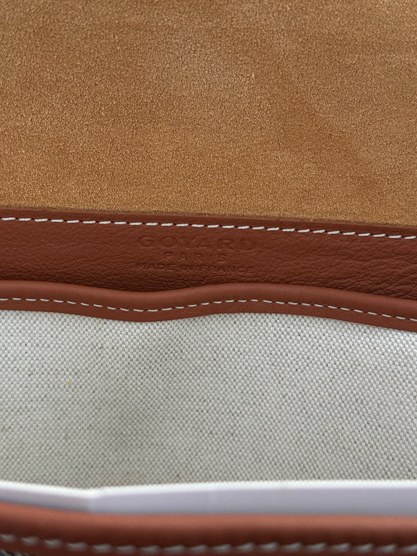 Goyard Black & Brown Coursier Messenger Bag