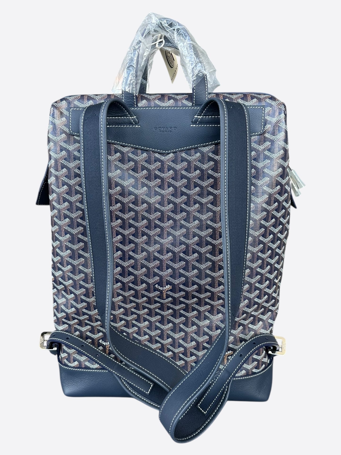Goyard Navy Cisalpin Backpack