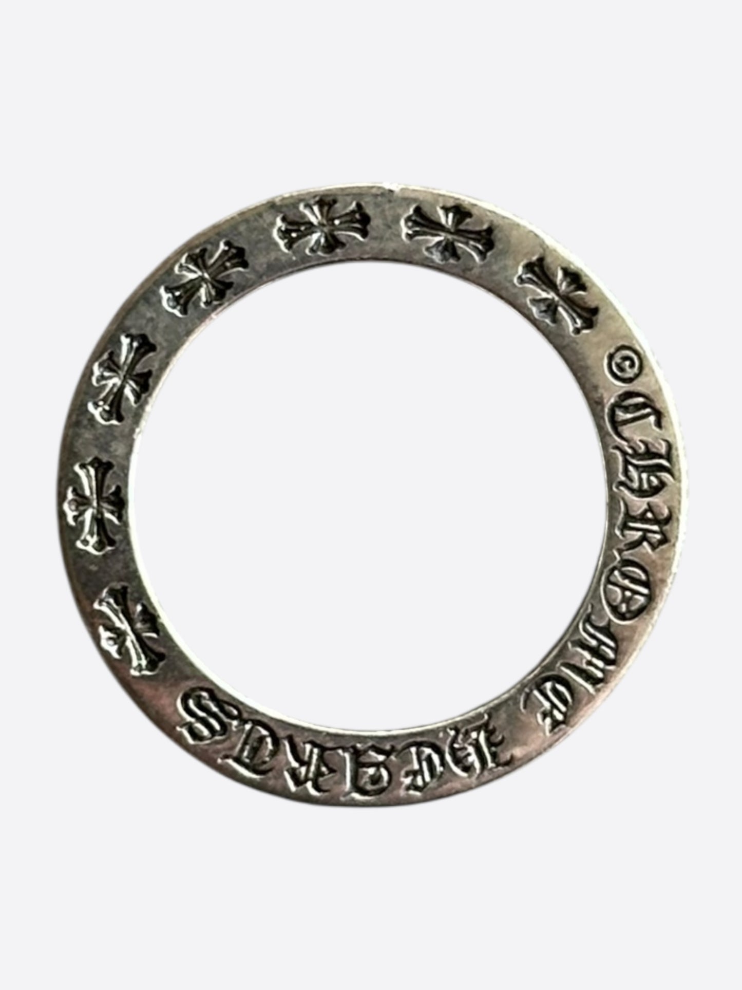 Chrome Hearts Silver Las Vegas Spacer Ring