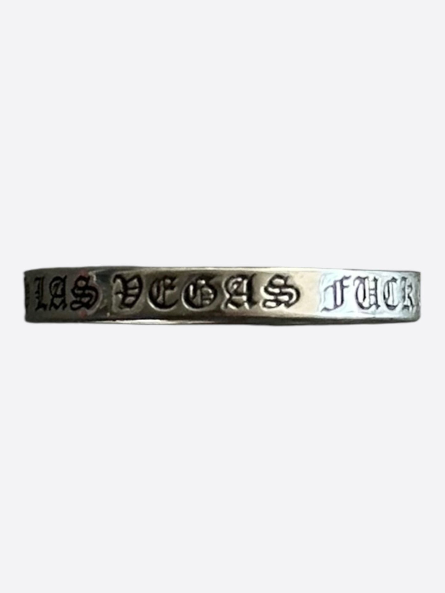 Chrome Hearts Silver Las Vegas Spacer Ring