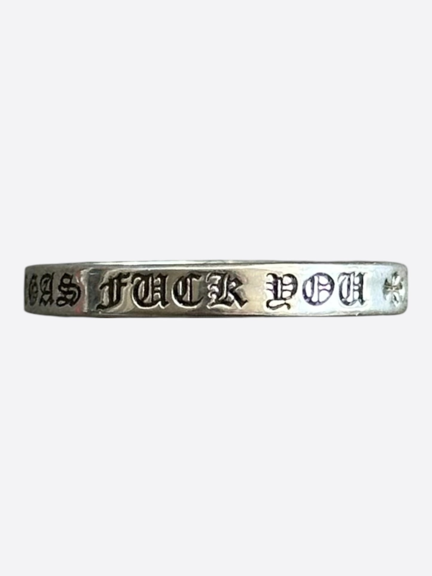 Chrome Hearts Silver Las Vegas Spacer Ring