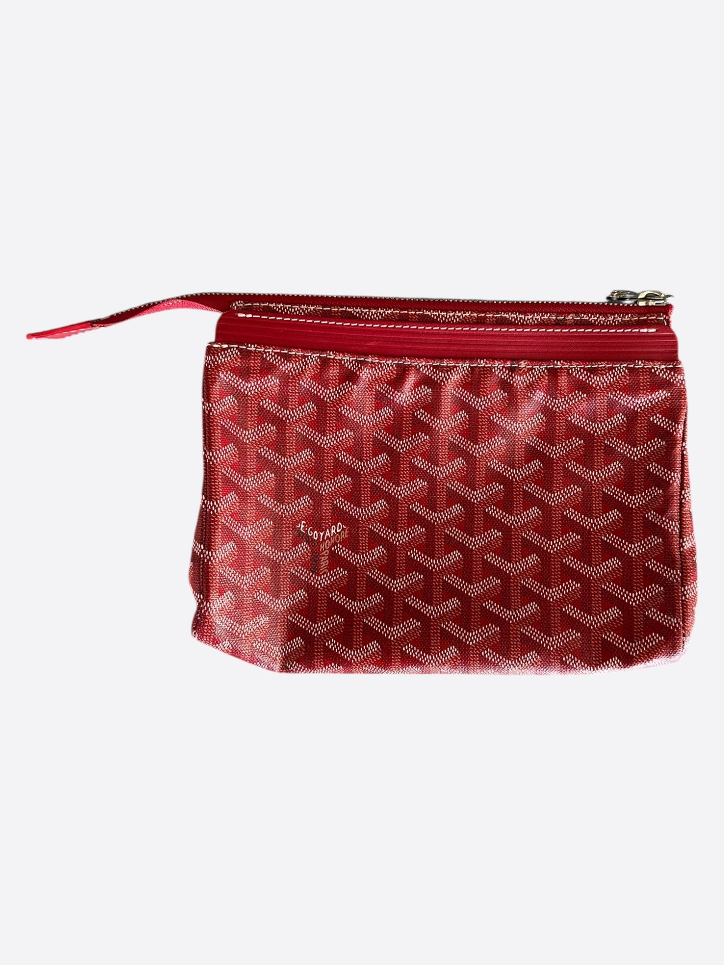 Goyard Red Miroir PM Toiletry Bag