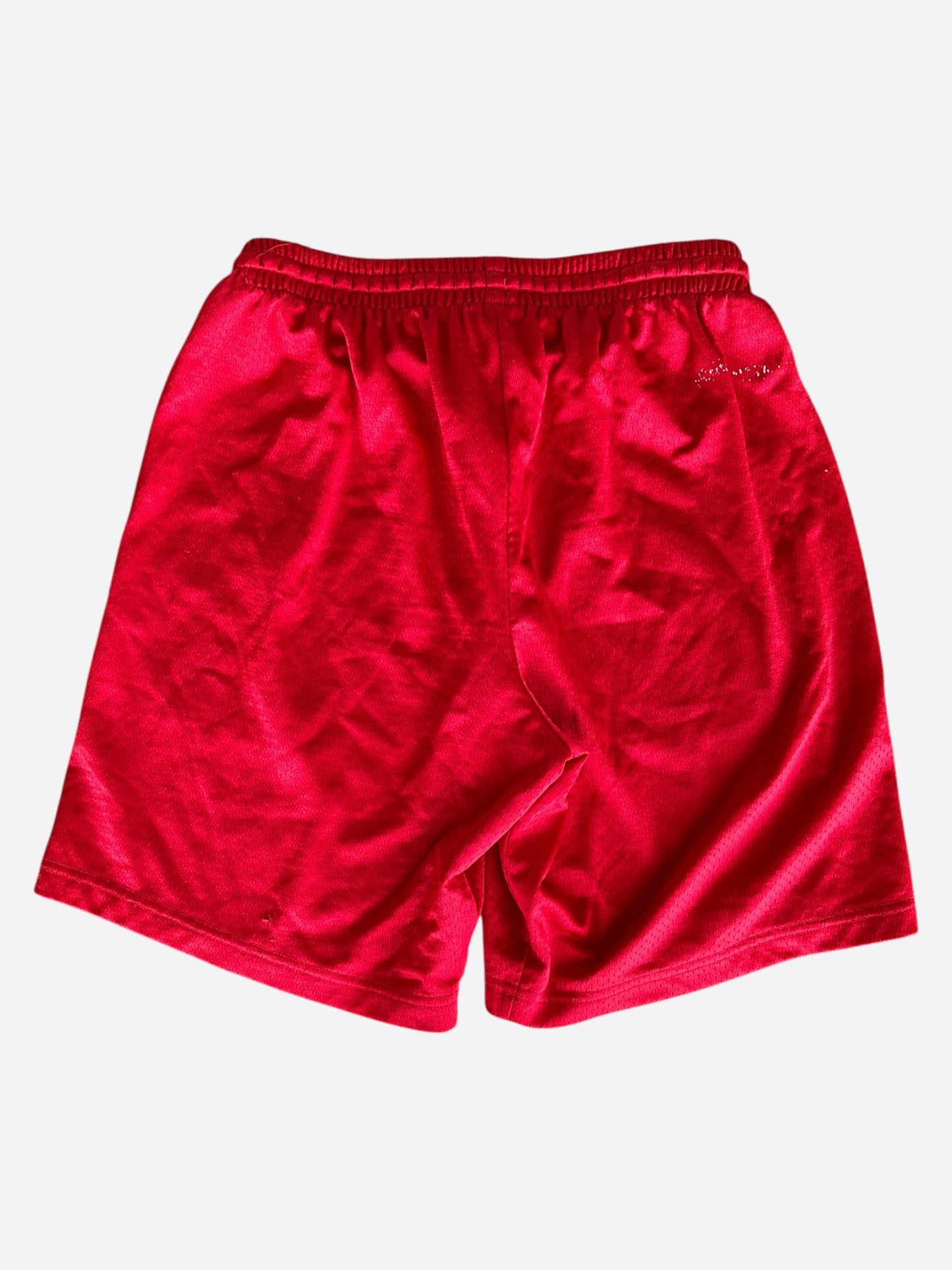 Chrome Hearts Matty Boy Red ‘99 Team’ Logo Mesh Shorts
