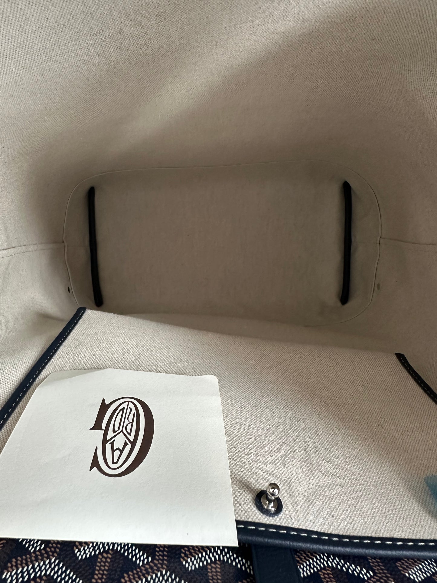 Goyard Navy Cisalpin Backpack