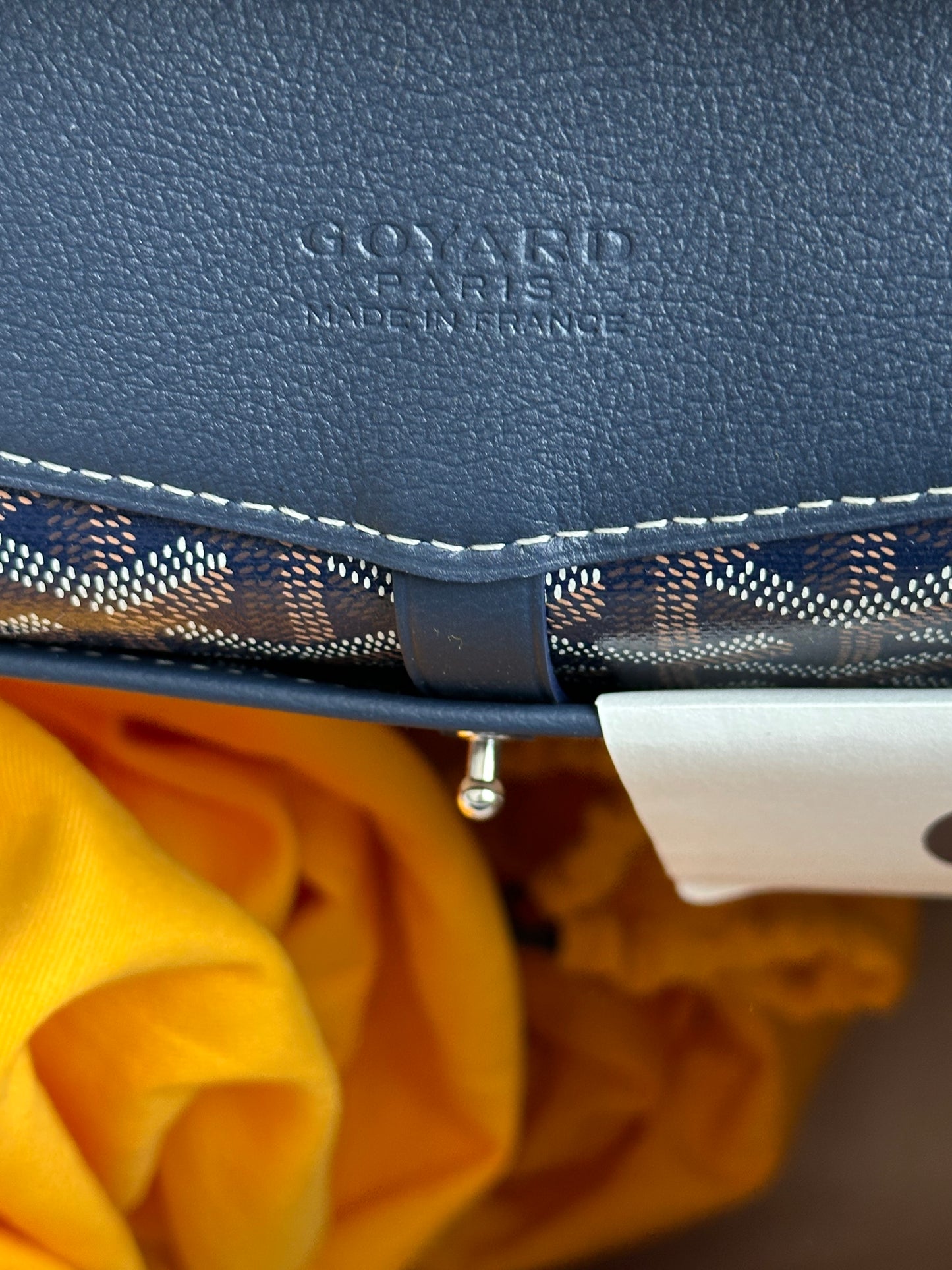 Goyard Navy Cisalpin Backpack