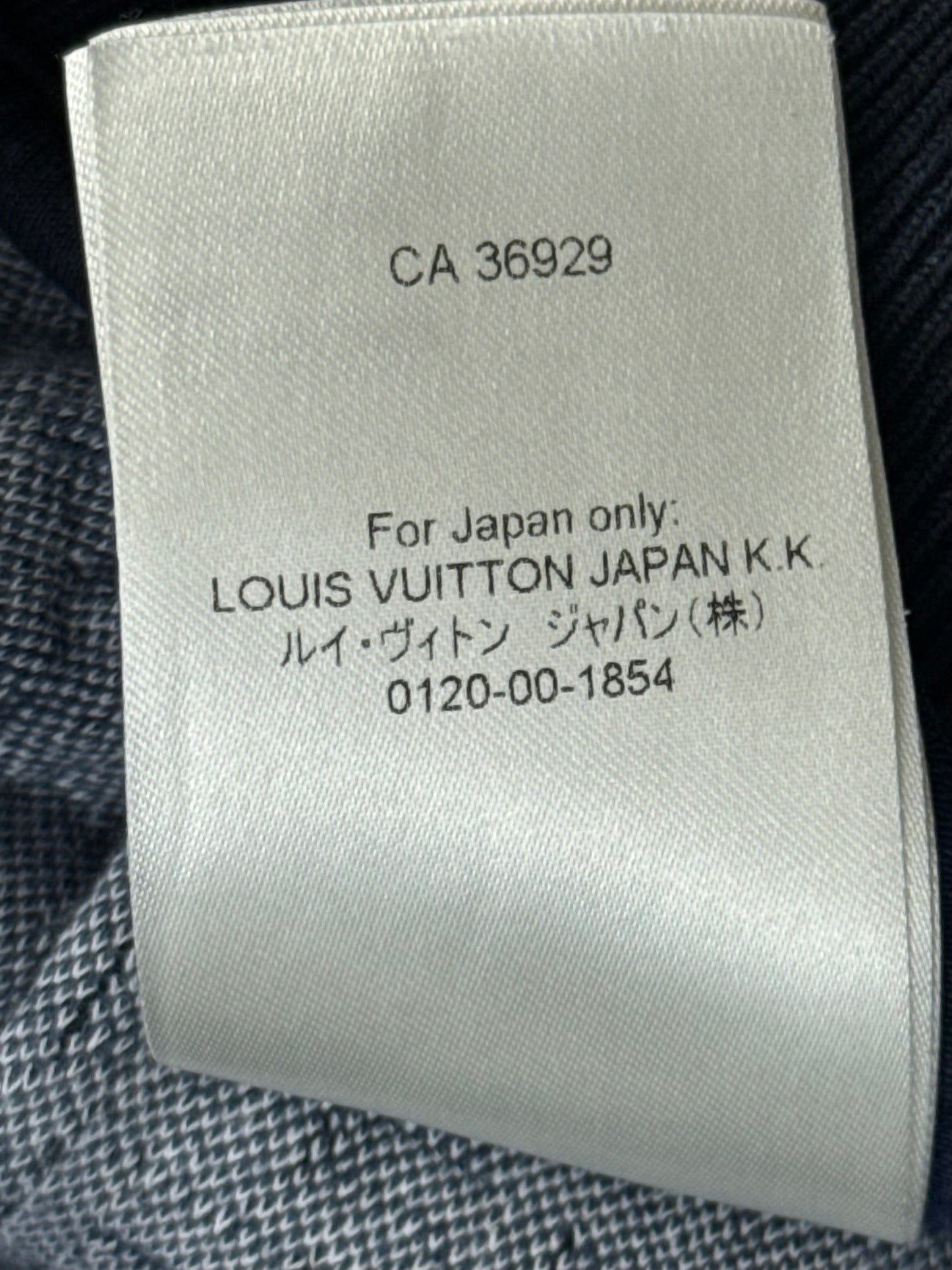 Louis Vuitton Navy & White Damier Shorts