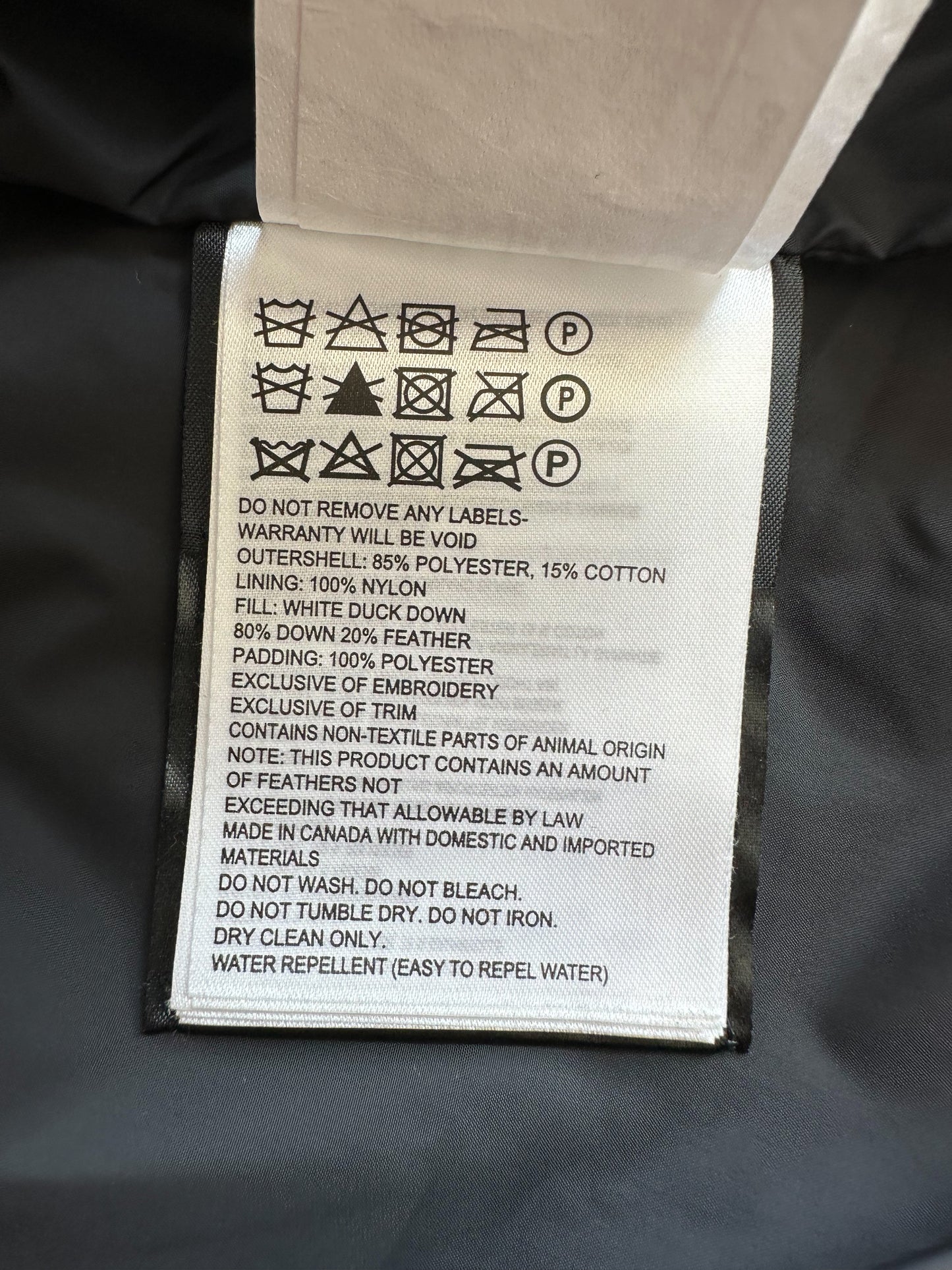 Canada Goose Black Macmillan Men's Jacket