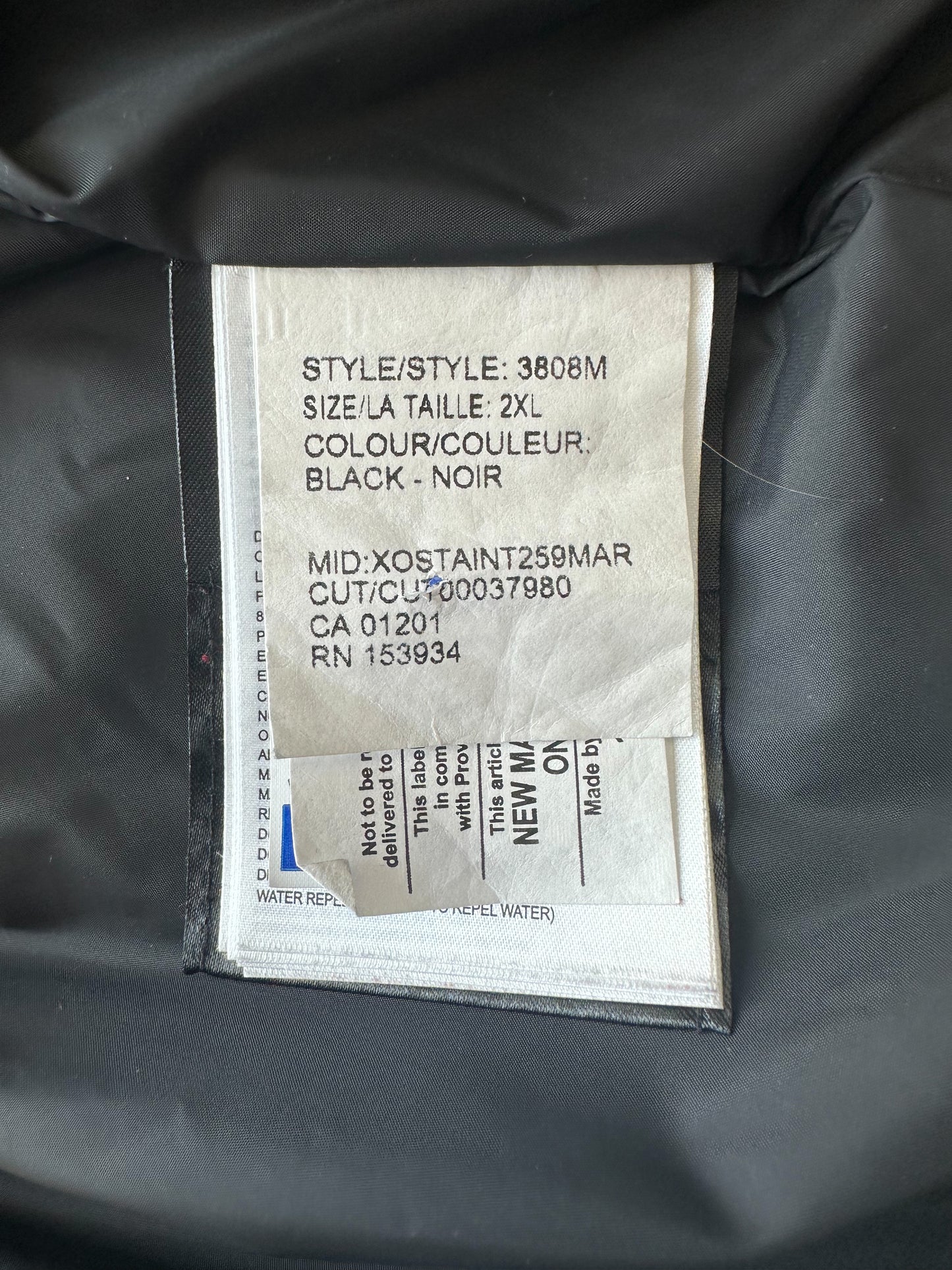 Canada Goose Black Wyndham Men's Jacket