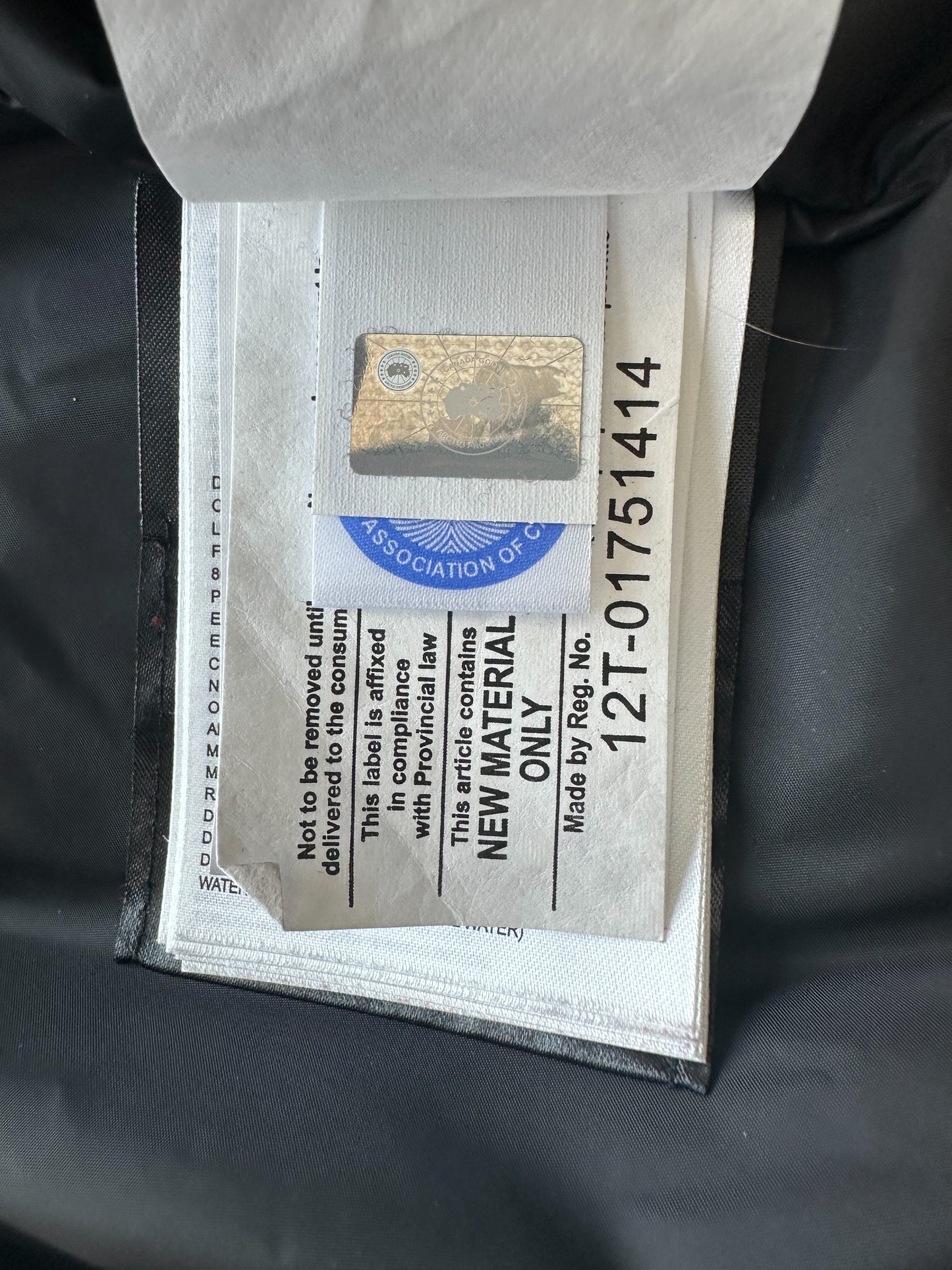 Canada Goose Black Wyndham Men's Jacket