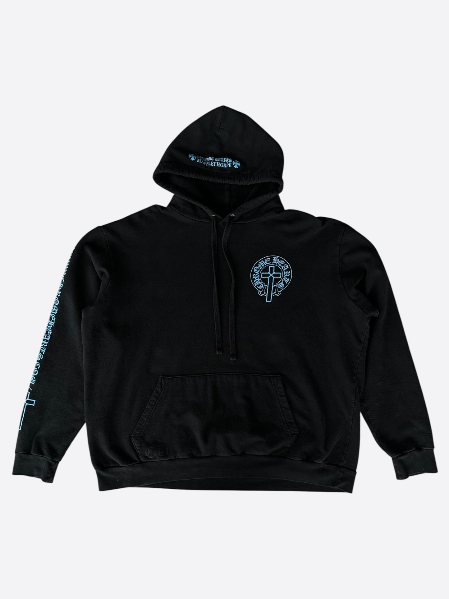 Chrome Hearts Black & Blue Mapplethorpe Hoodie
