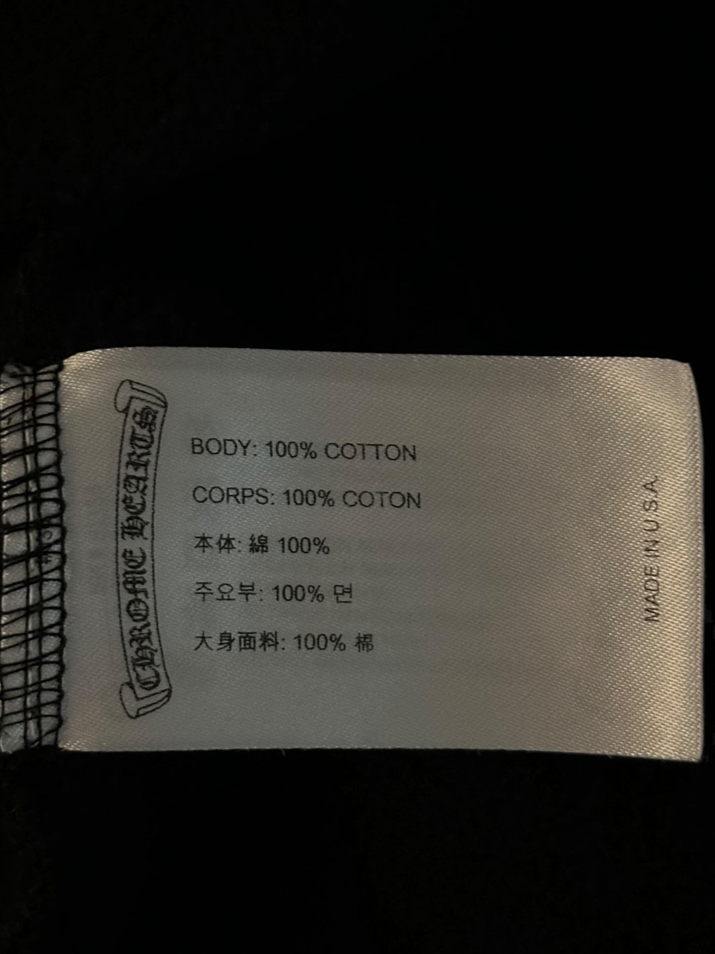 Chrome Hearts Black & Blue Mapplethorpe Hoodie