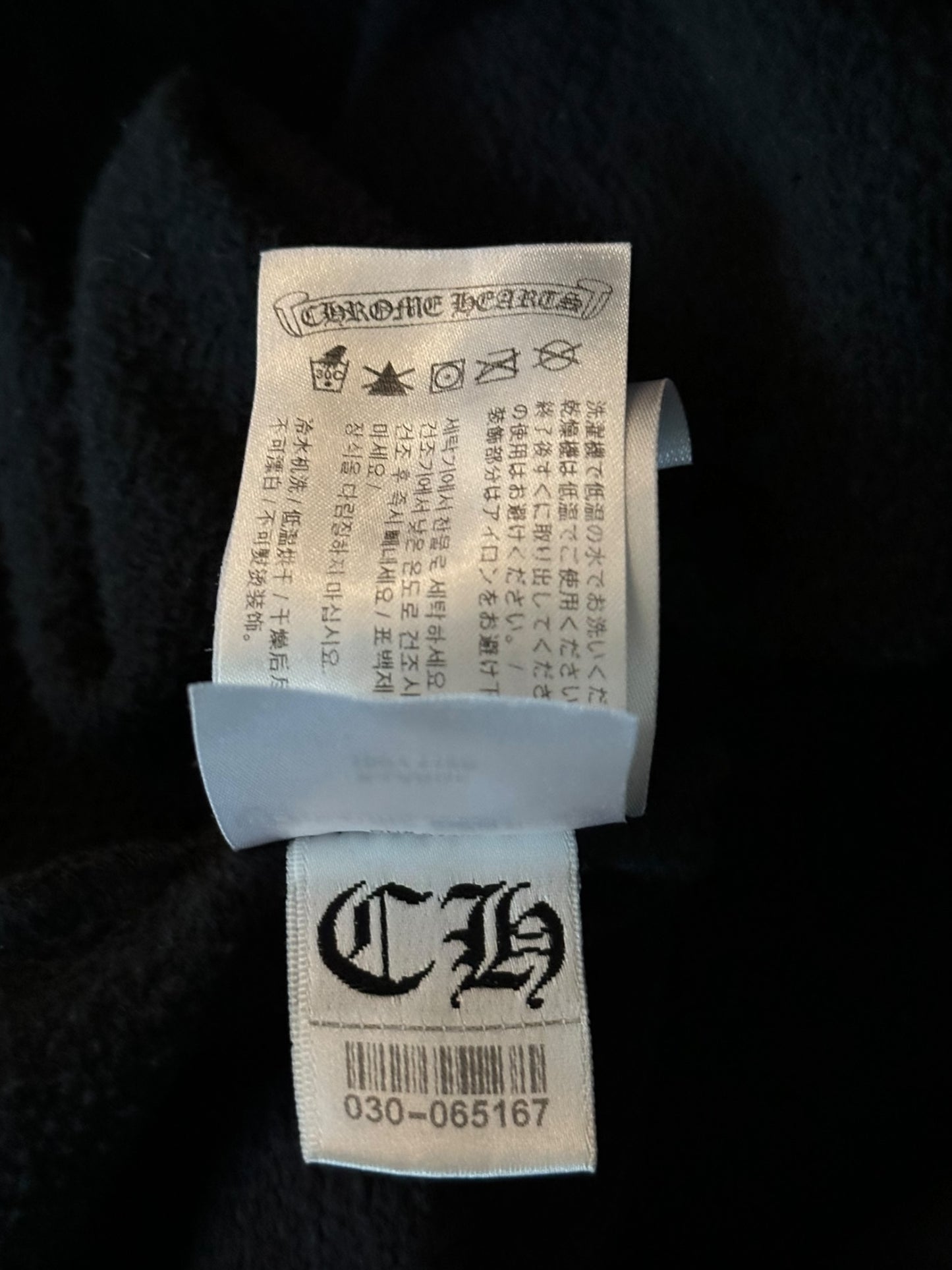 Chrome Hearts Black & Blue Mapplethorpe Hoodie