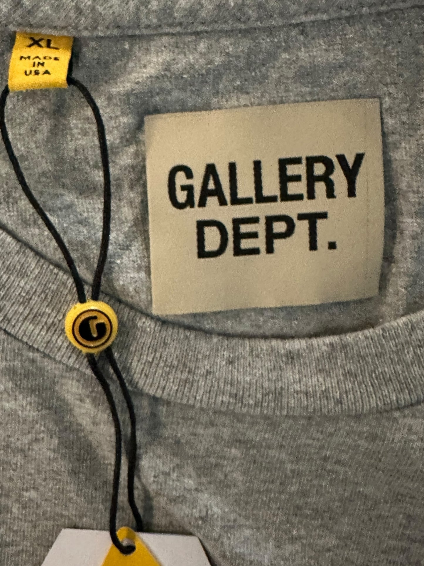 Gallery Dept Grey & Green Souvenir Logo Longsleeve T-Shirt