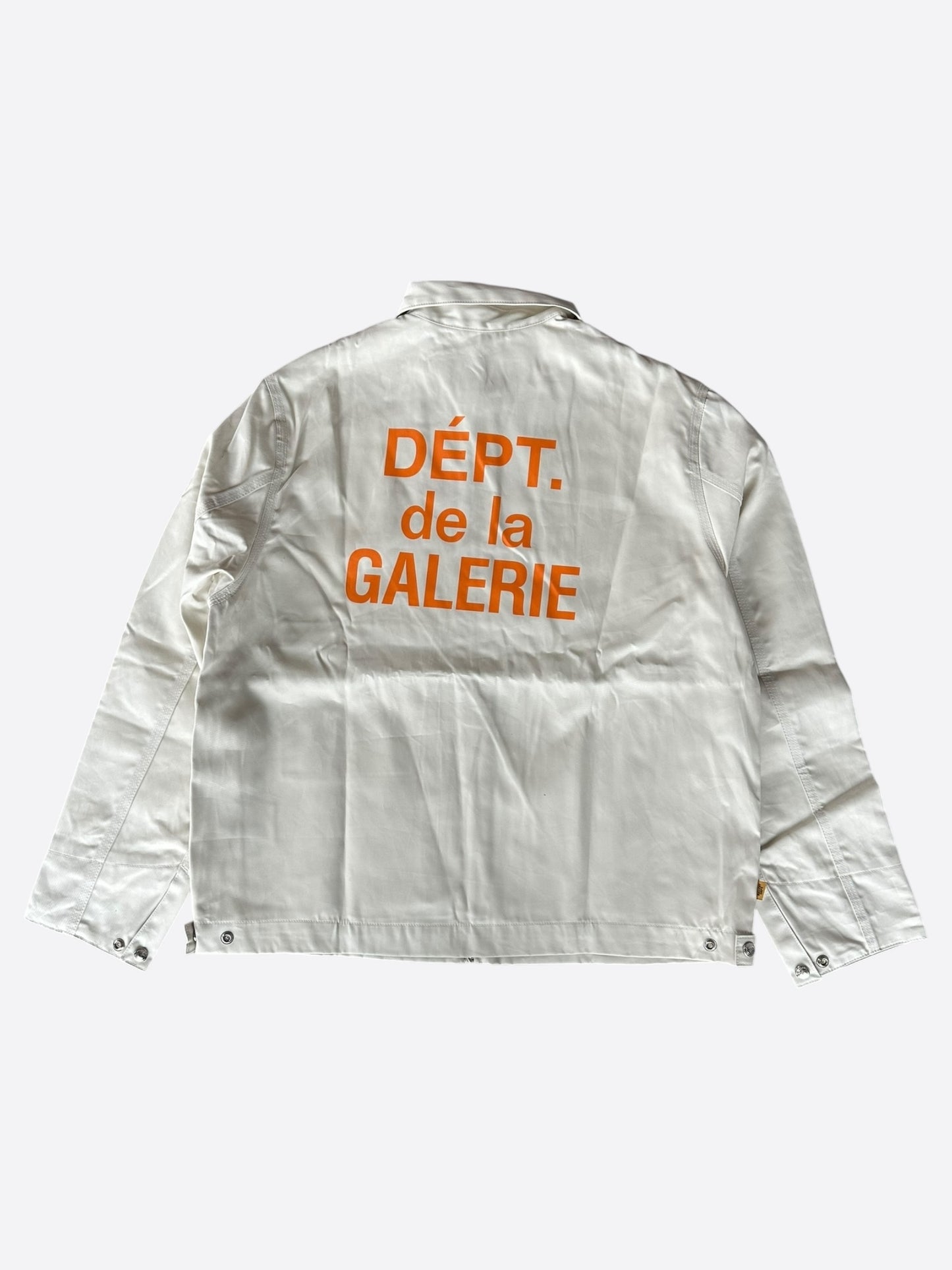 Gallery Dept Beige & Orange Logo Montecito Jacket
