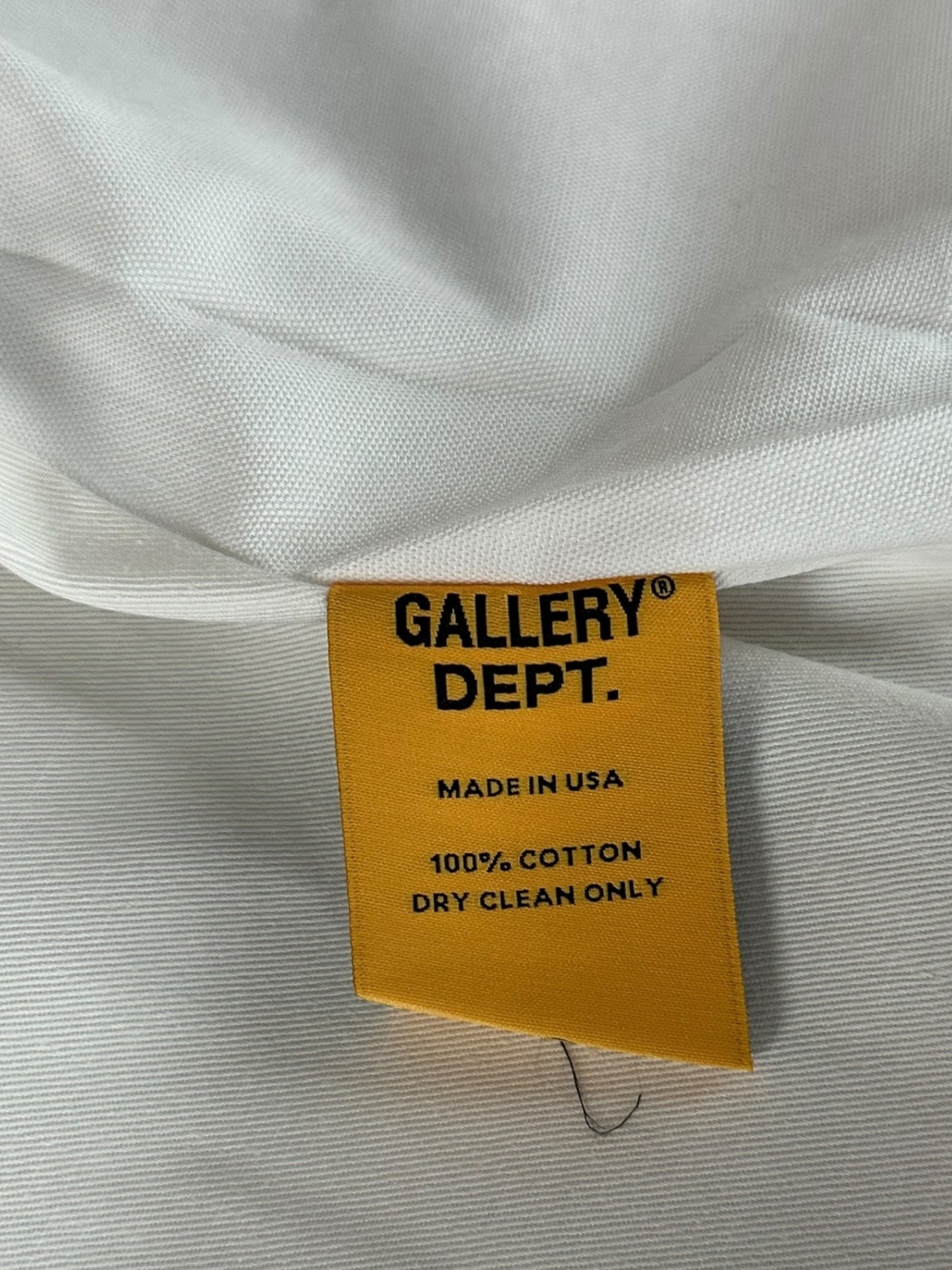 Gallery Dept Beige & Orange Logo Montecito Jacket
