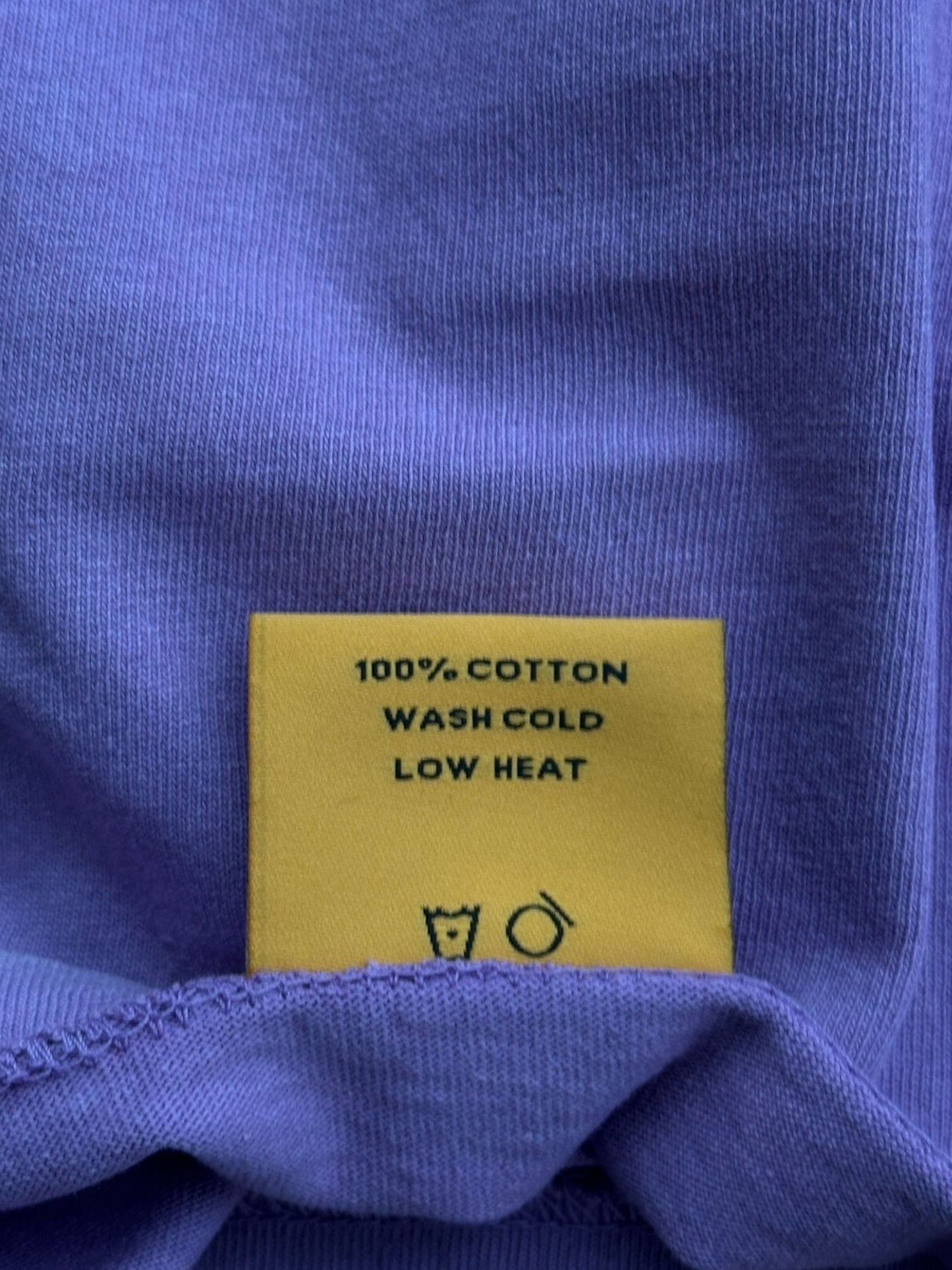 Gallery Dept Vintage Purple & White Logo T-Shirt