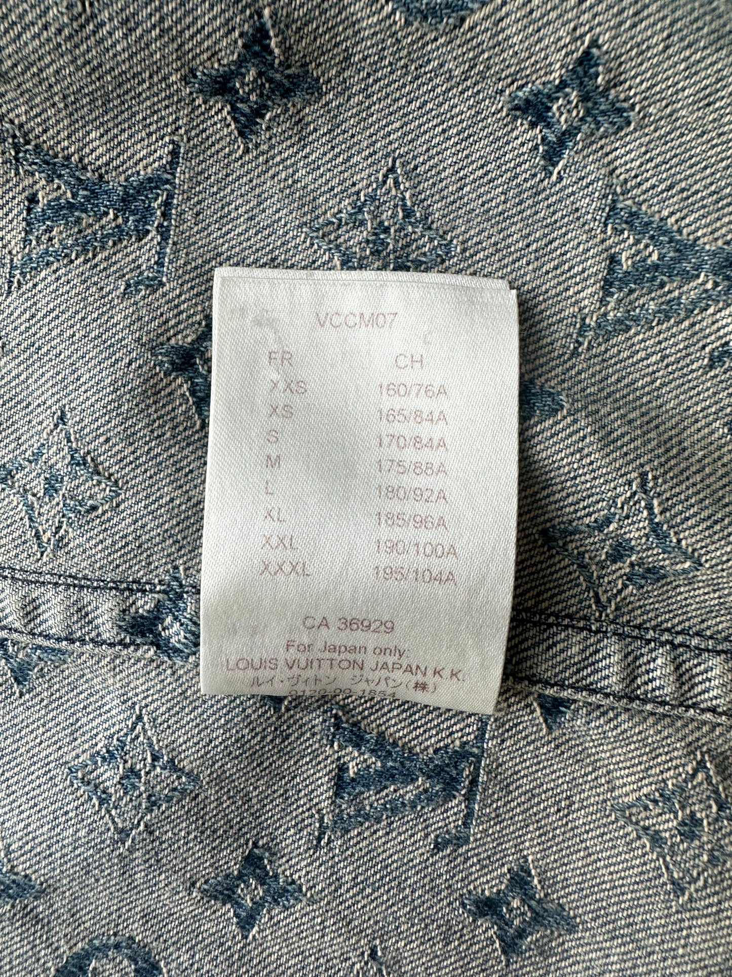 Louis Vuitton Supreme Blue Monogram Baseball Jersey