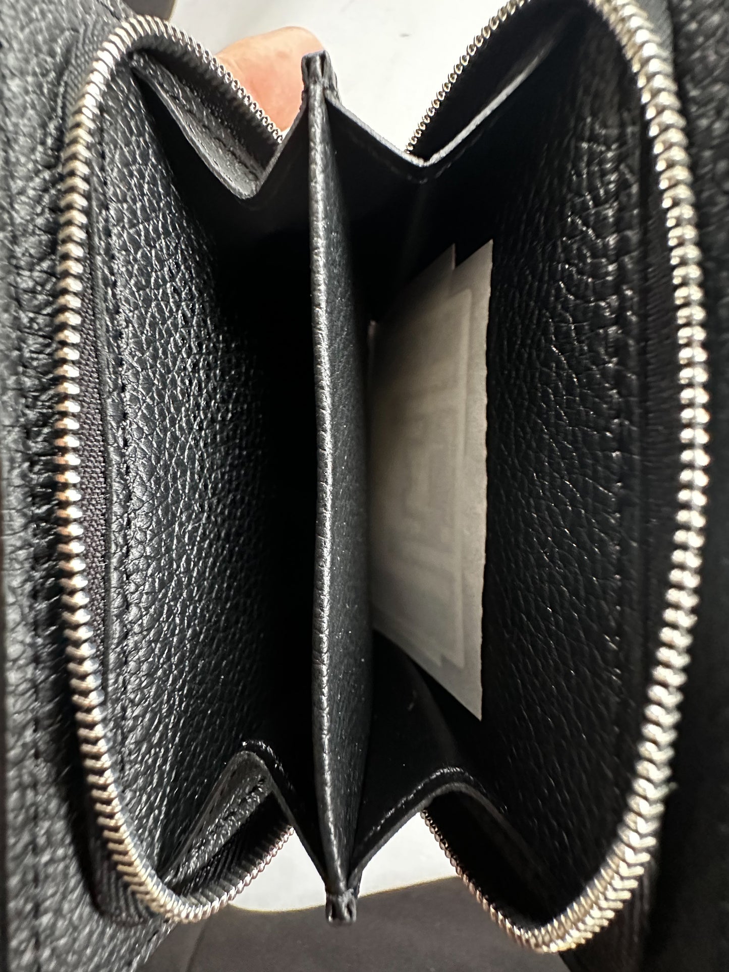 Louis Vuitton Yayoi Kusama Black Monogram Polka Dot Folding Wallet