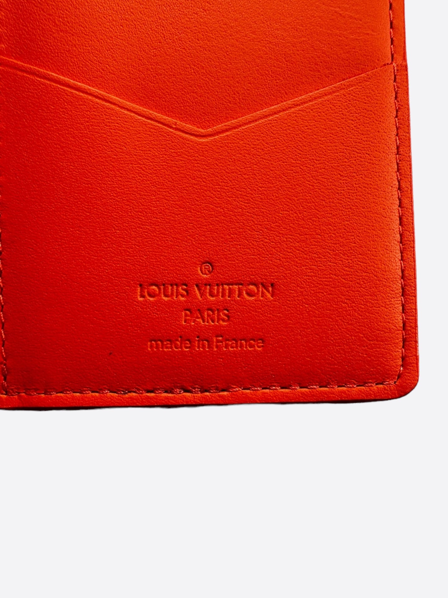 Louis Vuitton Orange Monogram Pocket Organizer