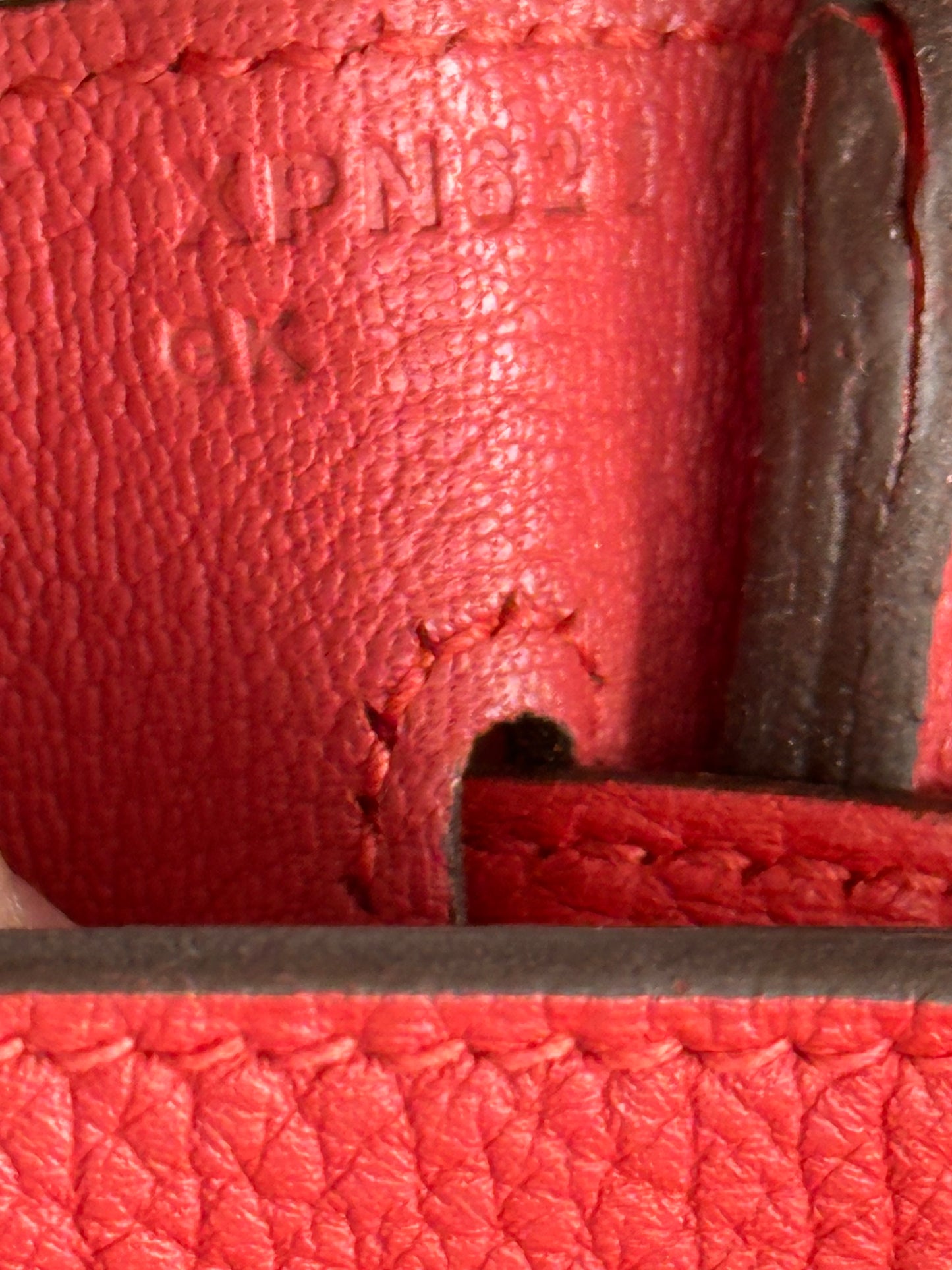 Hermes Rouge Casaque Togo & Gold Hardware Birkin 30