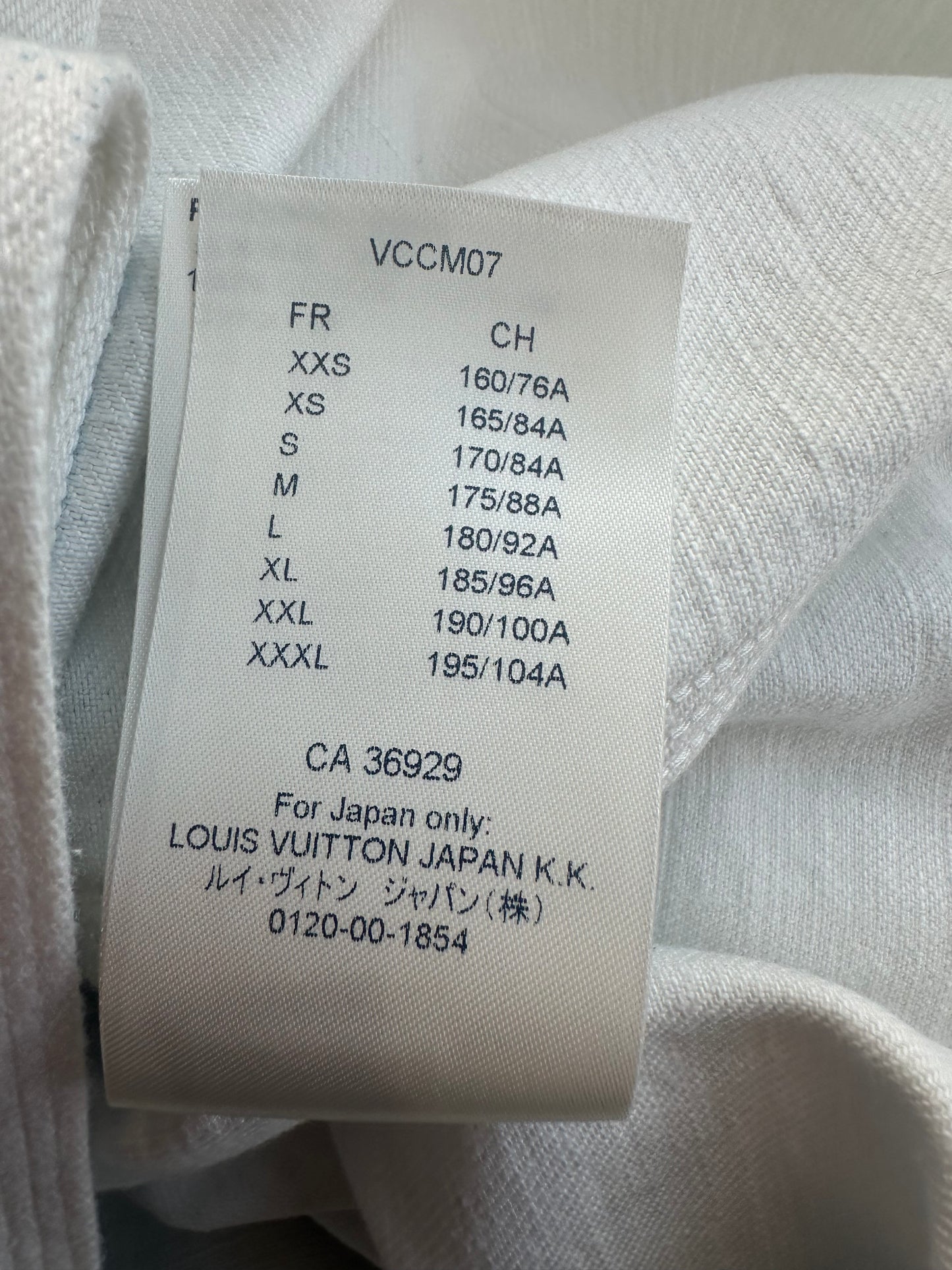 Louis Vuitton Blue & White Gradient Snowfall Monogram Denim Jacket