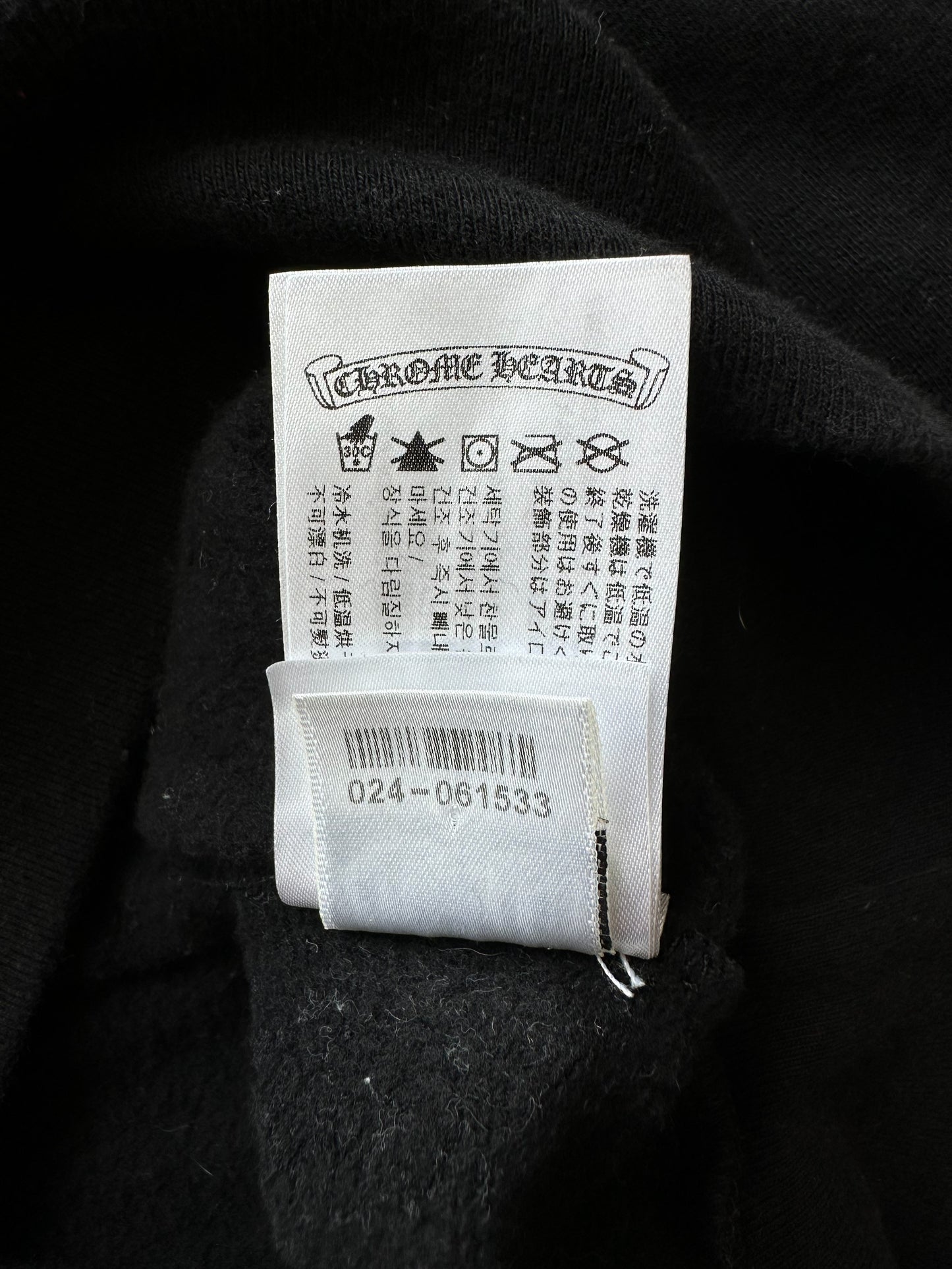 Chrome Hearts Black & Red Welcome To Las Vegas Hoodie