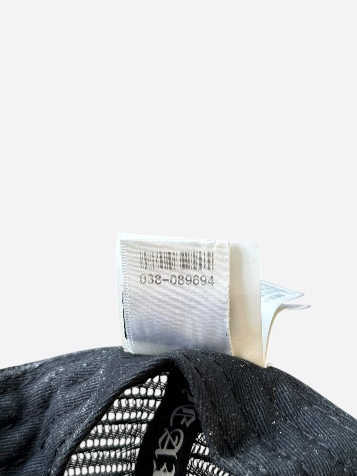 Chrome Hearts Black & White Triple Cross Patch Trucker Hat