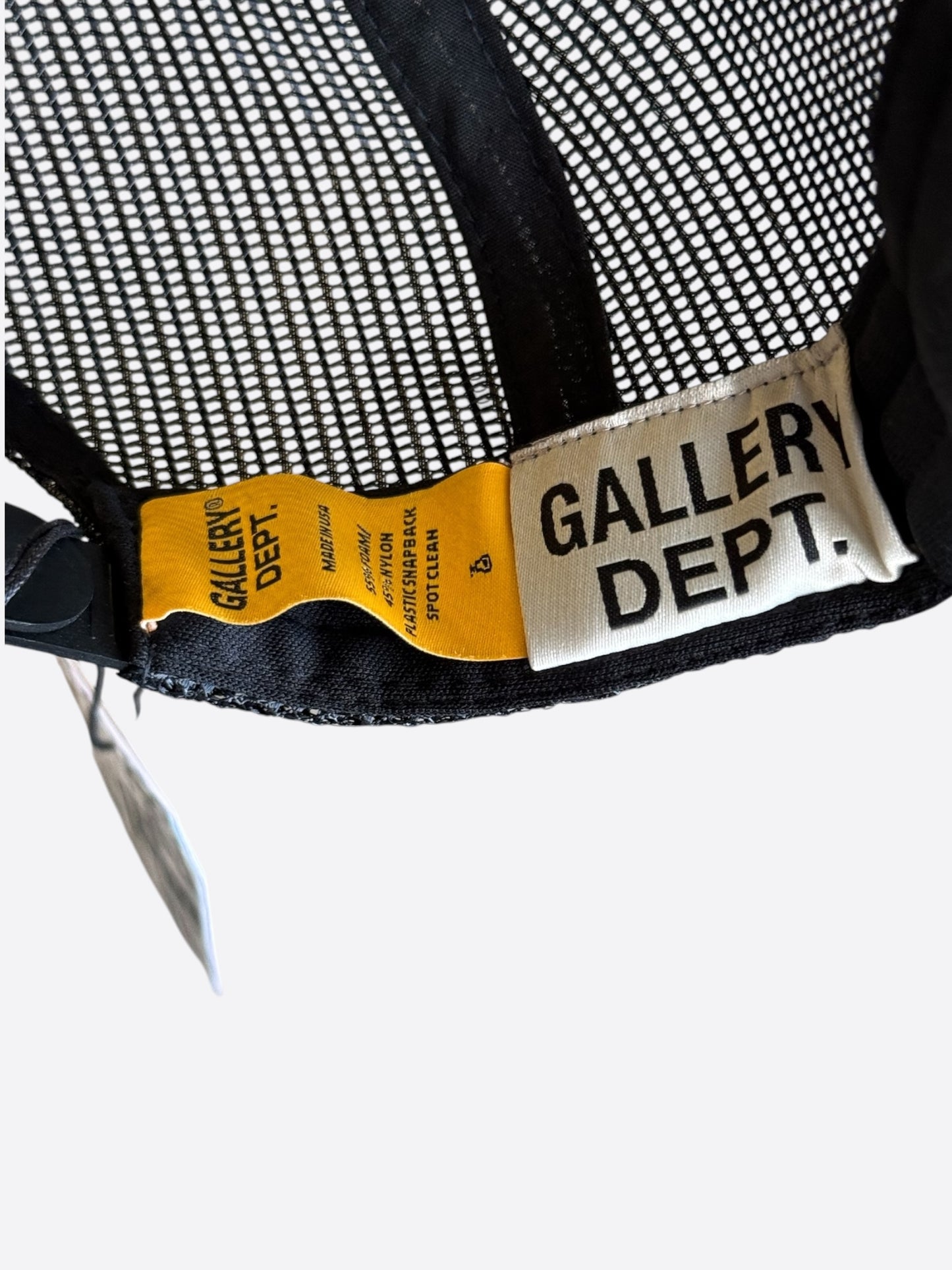 Gallery Dept Black & White Workshop Logo Trucker Hat