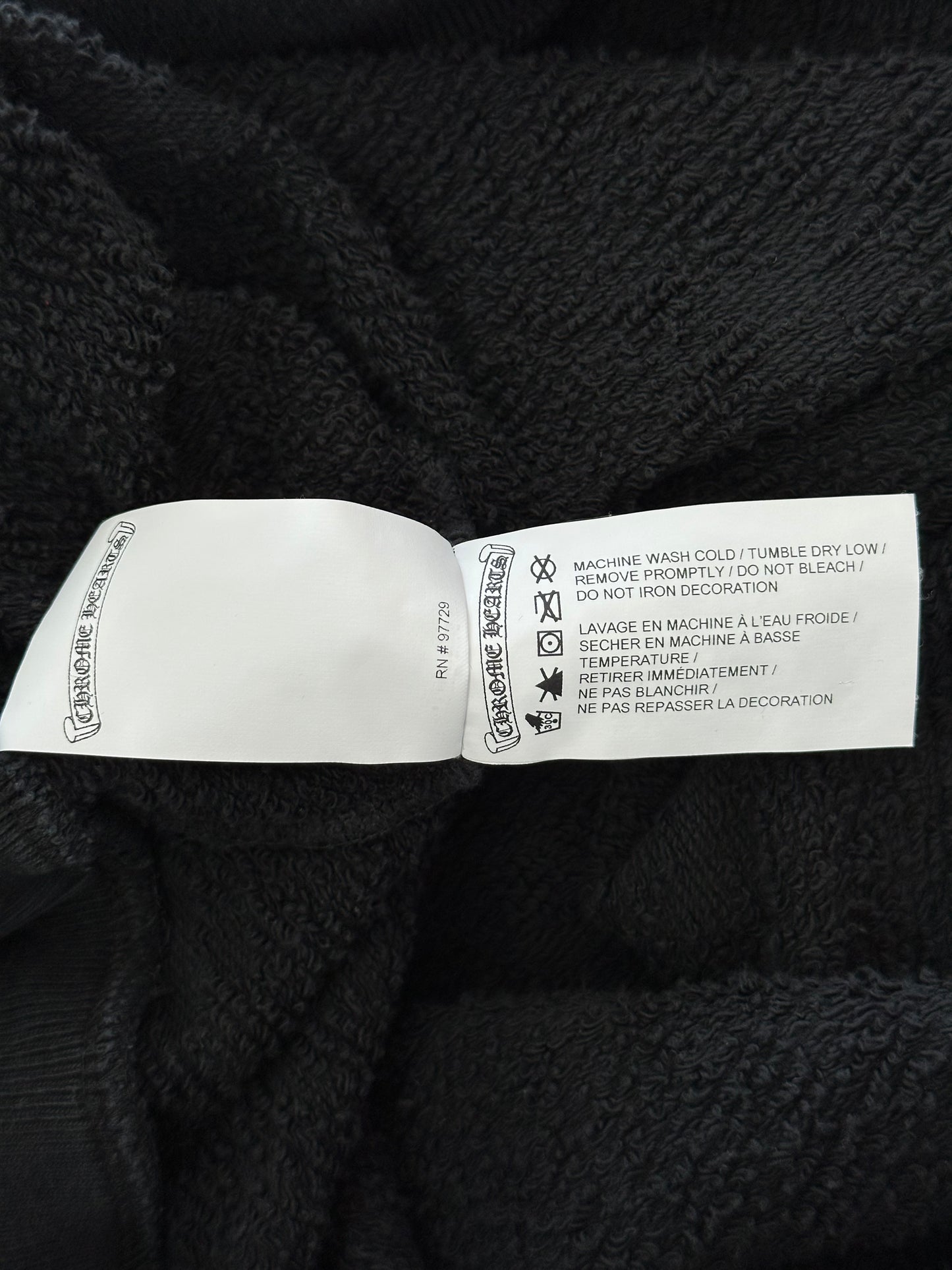 Chrome Hearts Black Cross Jacquard Embroidered Sweater