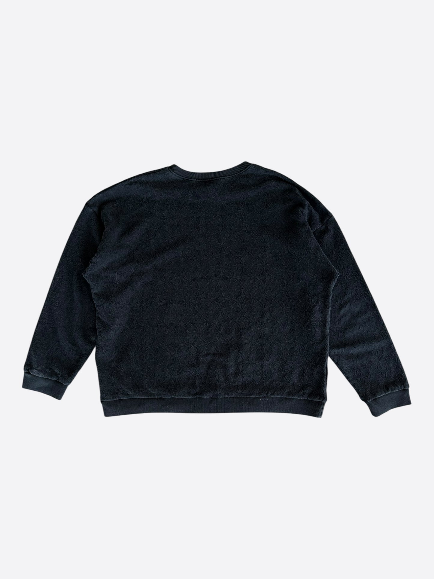 Chrome Hearts Black Cross Jacquard Embroidered Sweater