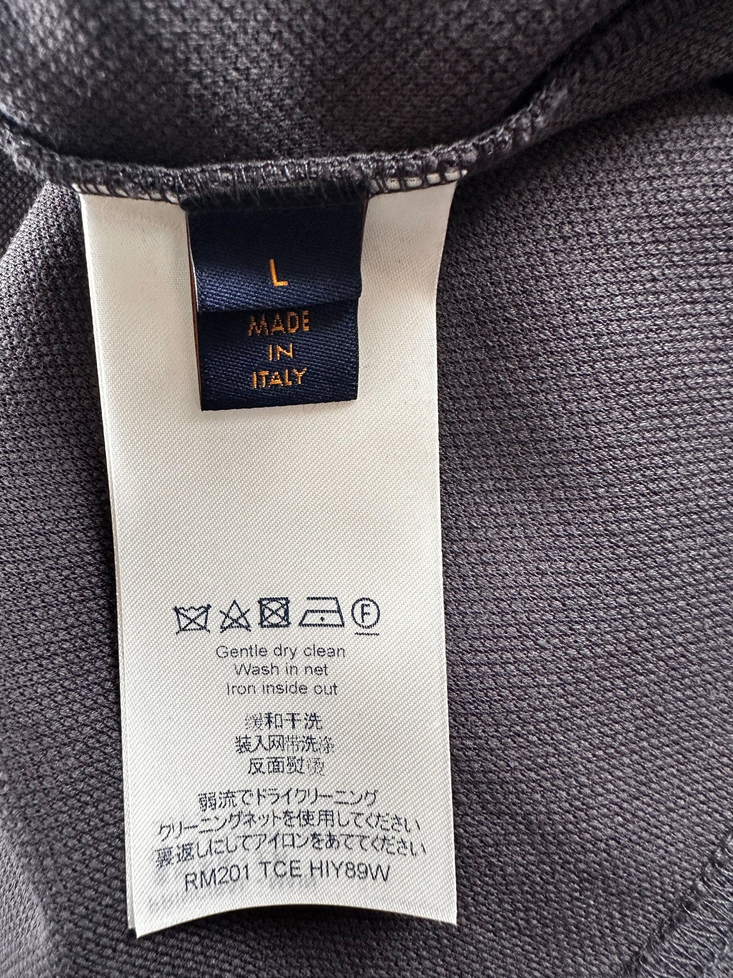 Louis Vuitton Grey Notre Dame Embroidered T-Shirt
