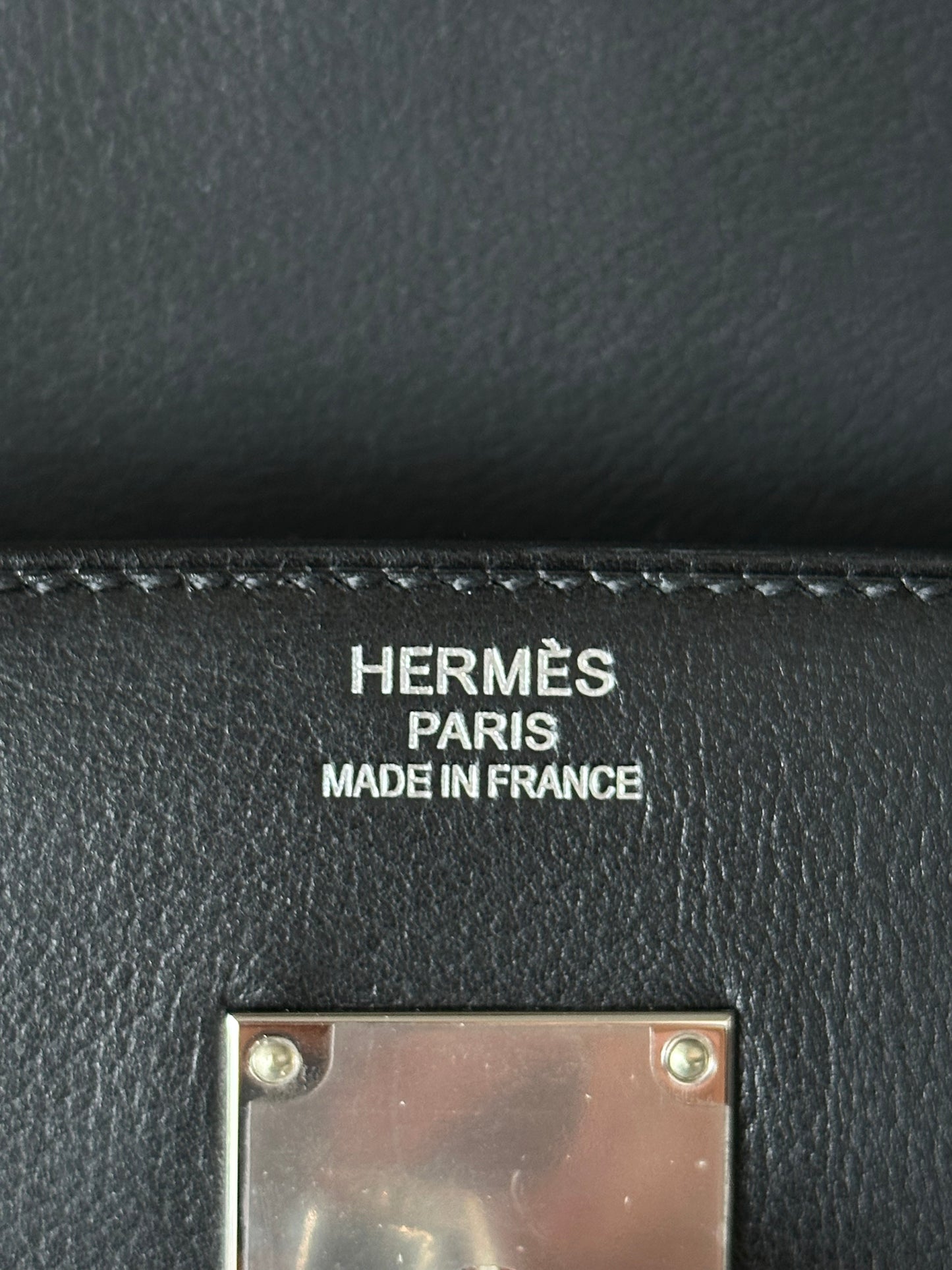Hermes Black Panda Swift HAC Birkin 40