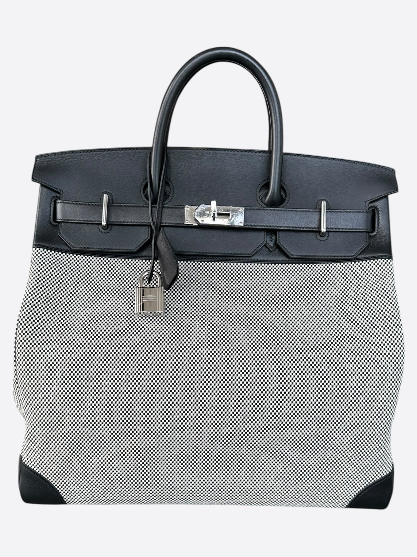 Hermes Black Panda Swift HAC Birkin 40