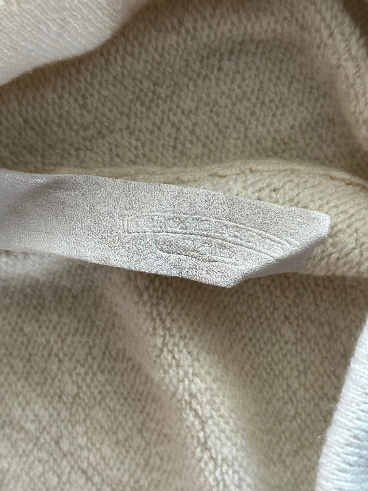Chrome Hearts Beige & Black Embroidered Cashmere Sweatpants