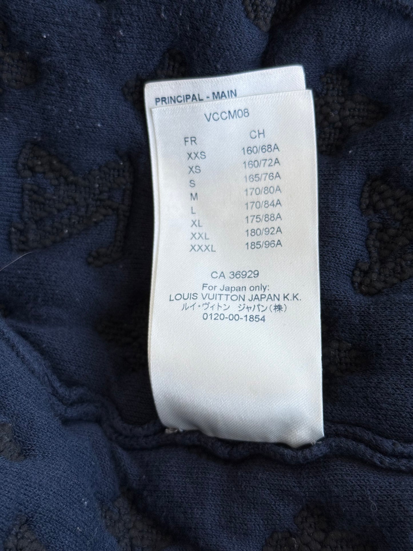Louis Vuitton Navy Watercolor Monogram Bomber