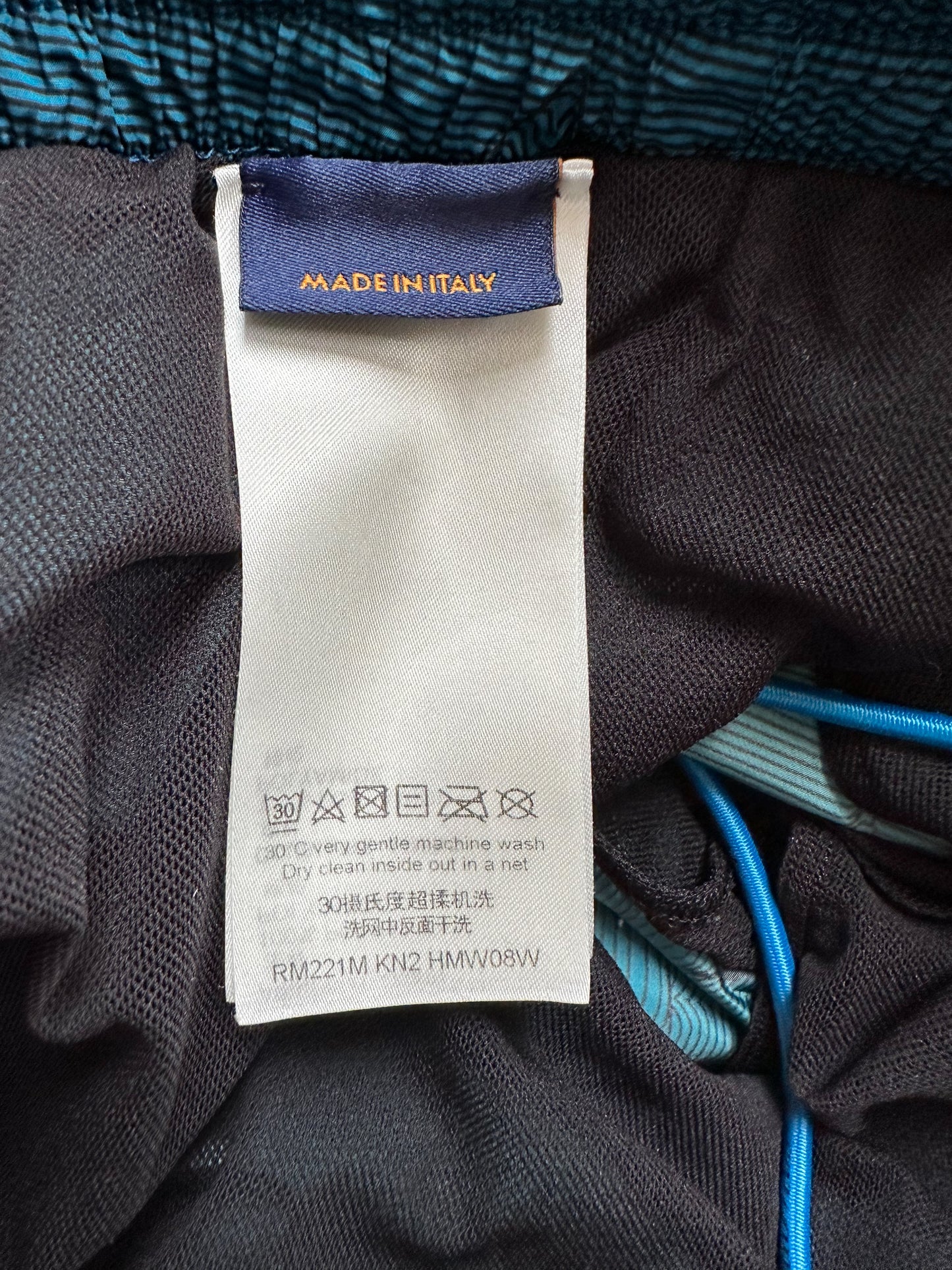 Louis Vuitton Blue 2054 Monogram Swim Shorts