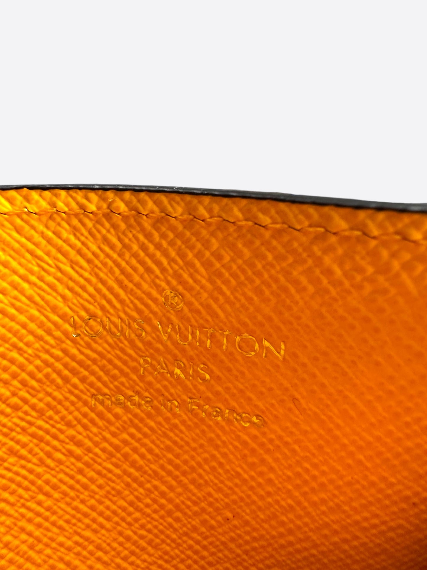 Louis Vuitton Yellow & Brown Monogram Cardholder