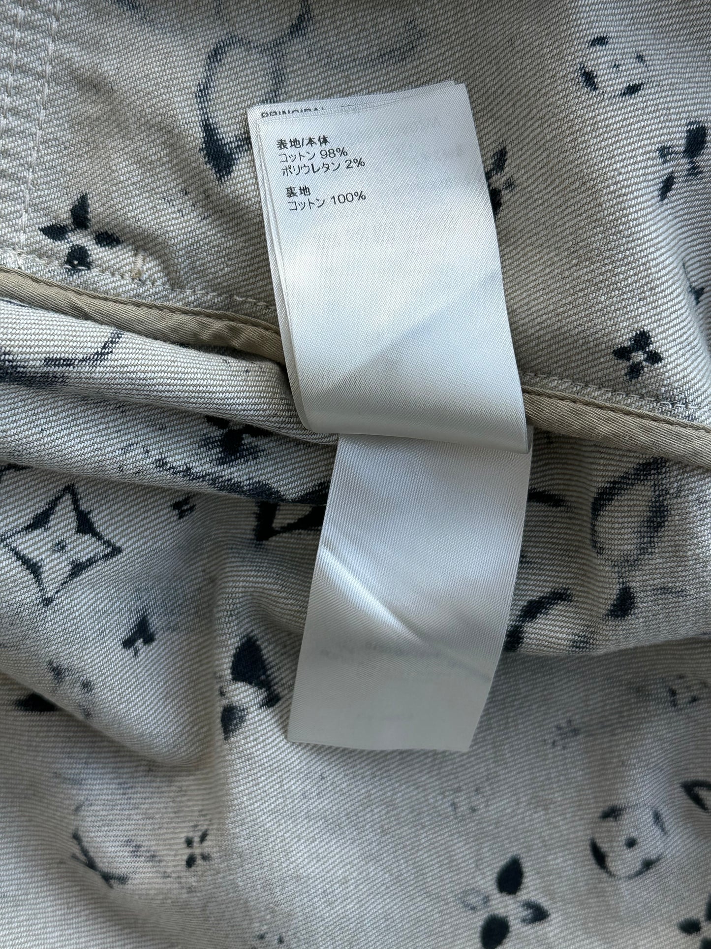 Louis Vuitton Blue Star Monogram Denim Jacket
