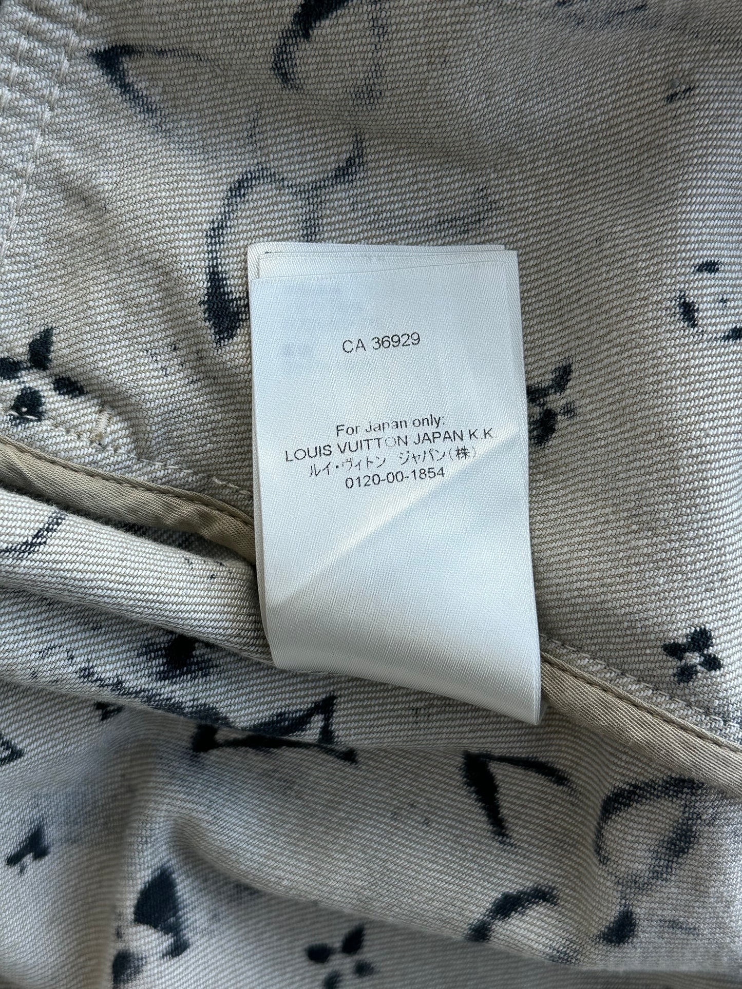 Louis Vuitton Blue Star Monogram Denim Jacket