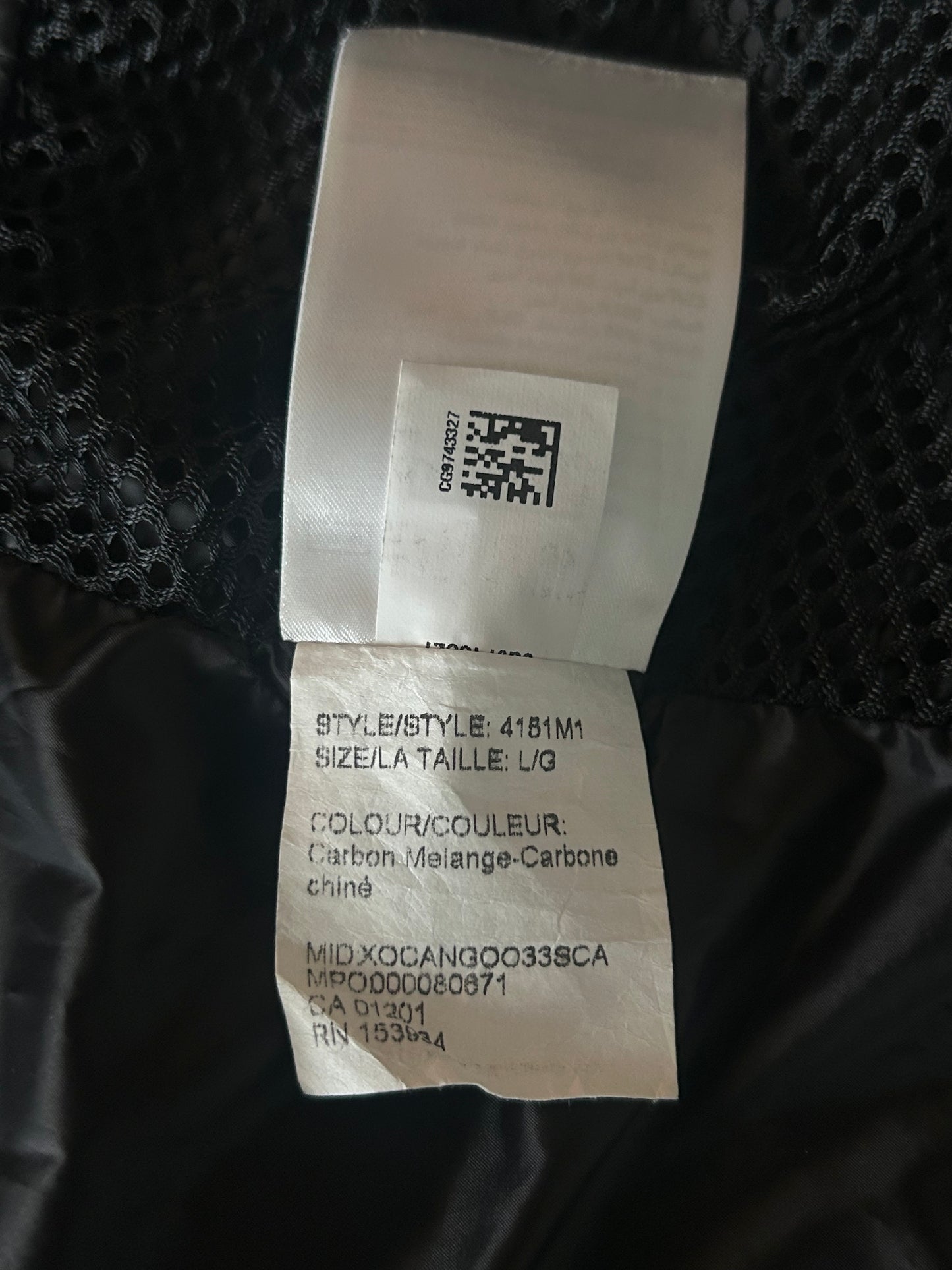 Canada Goose Black Wool Garson Black Label Men's Vest