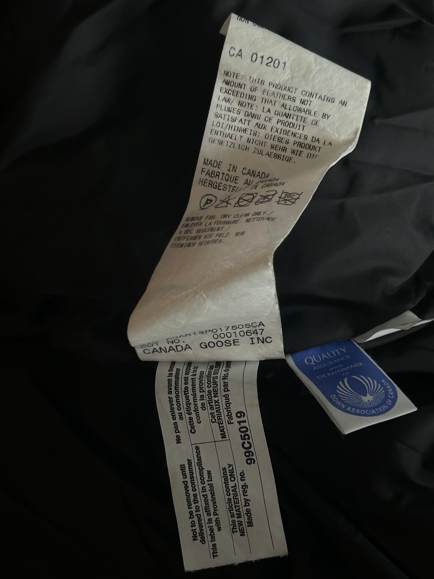 Canada Goose Black Chilliwack Black Label Men's Jacket