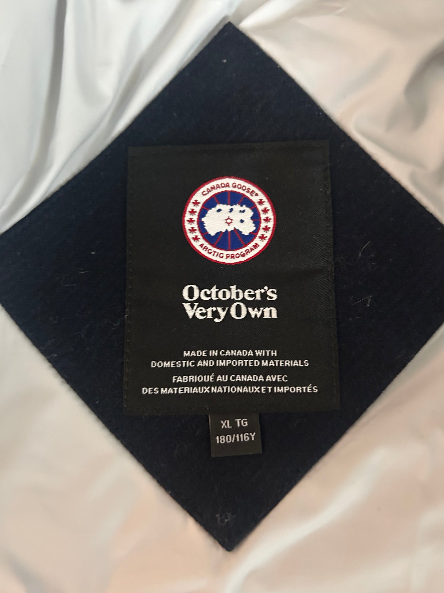 Canada Goose OVO Loro Piana Navy Banff Men's Jacket