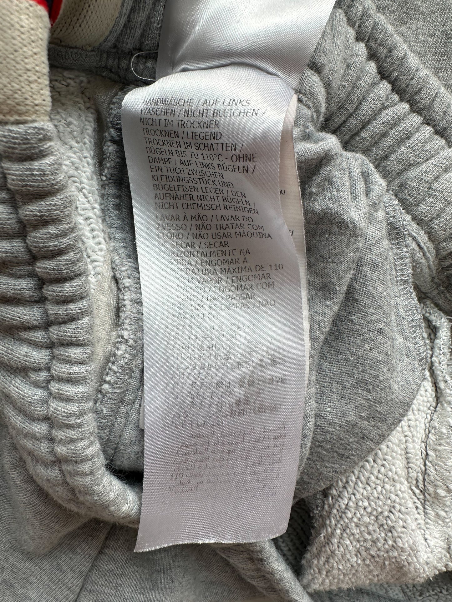 Gucci Grey Angry Cat Striped Sweatpants