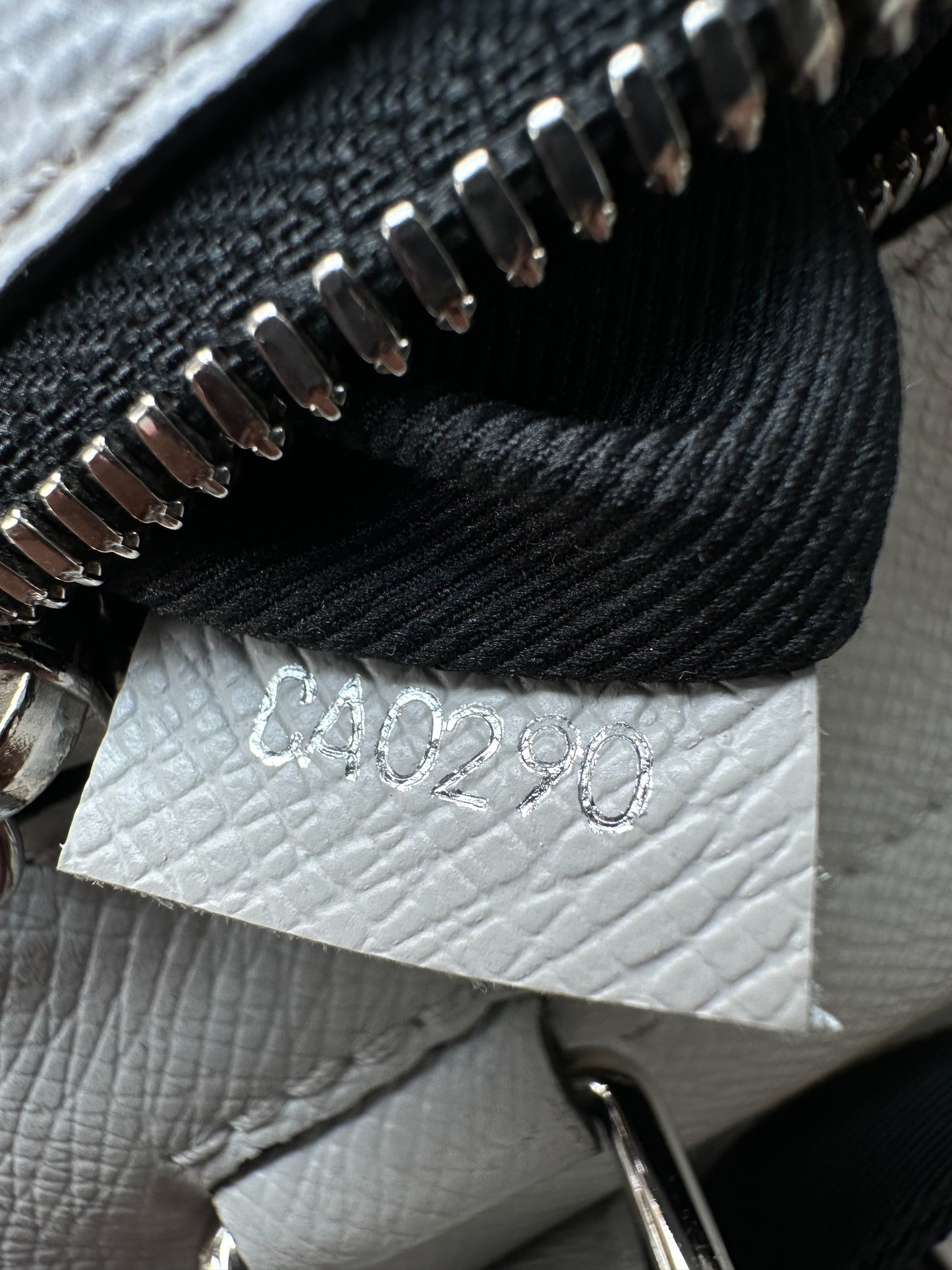 Louis Vuitton White Taigarama Monogram Flap Messenger Bag