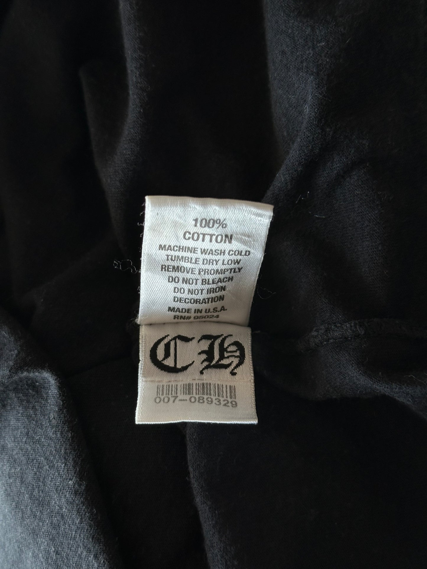 Chrome Hearts Black & White Made In Hollywood T-Shirt