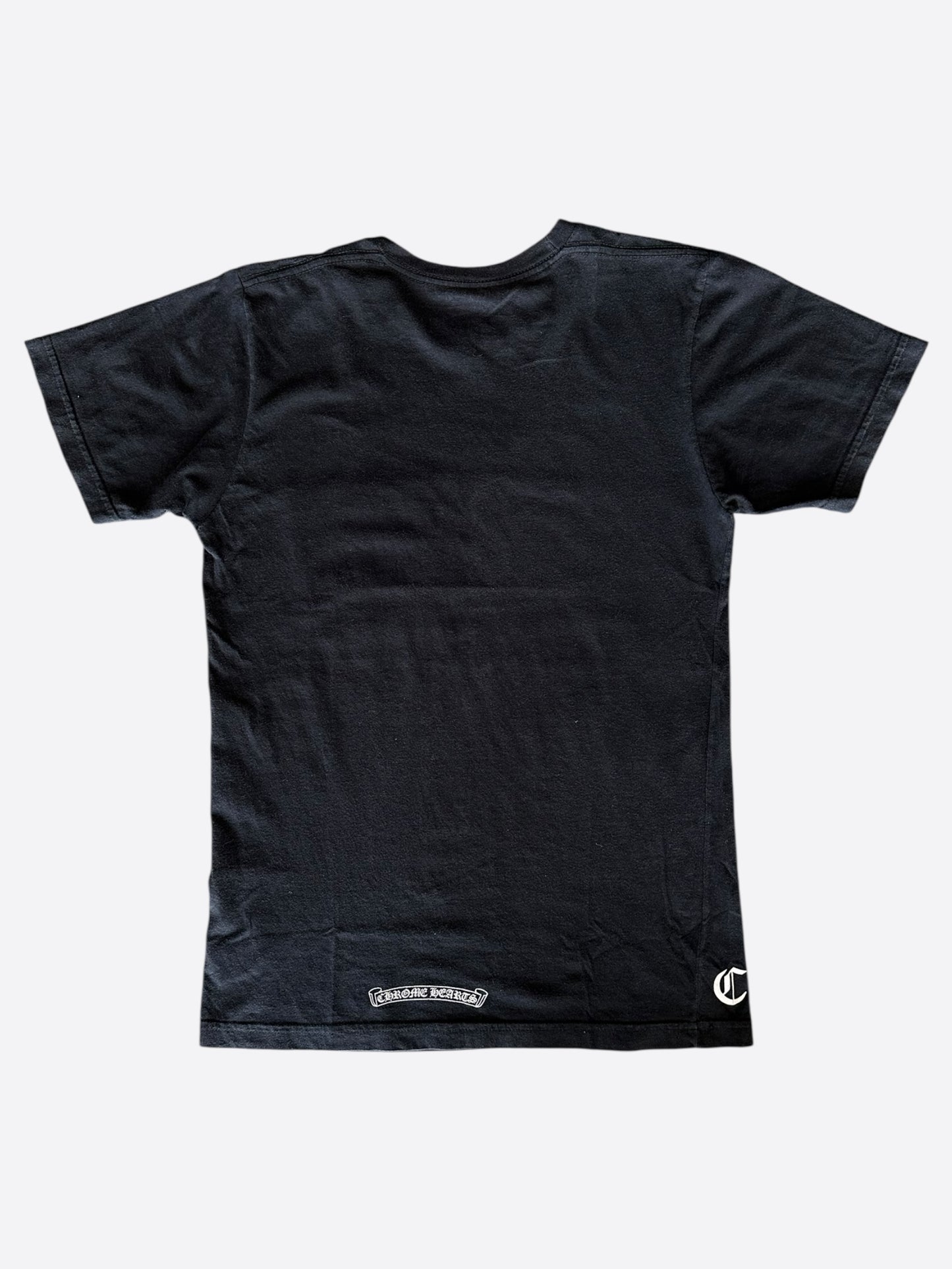 Chrome Hearts Black & White Made In Hollywood T-Shirt
