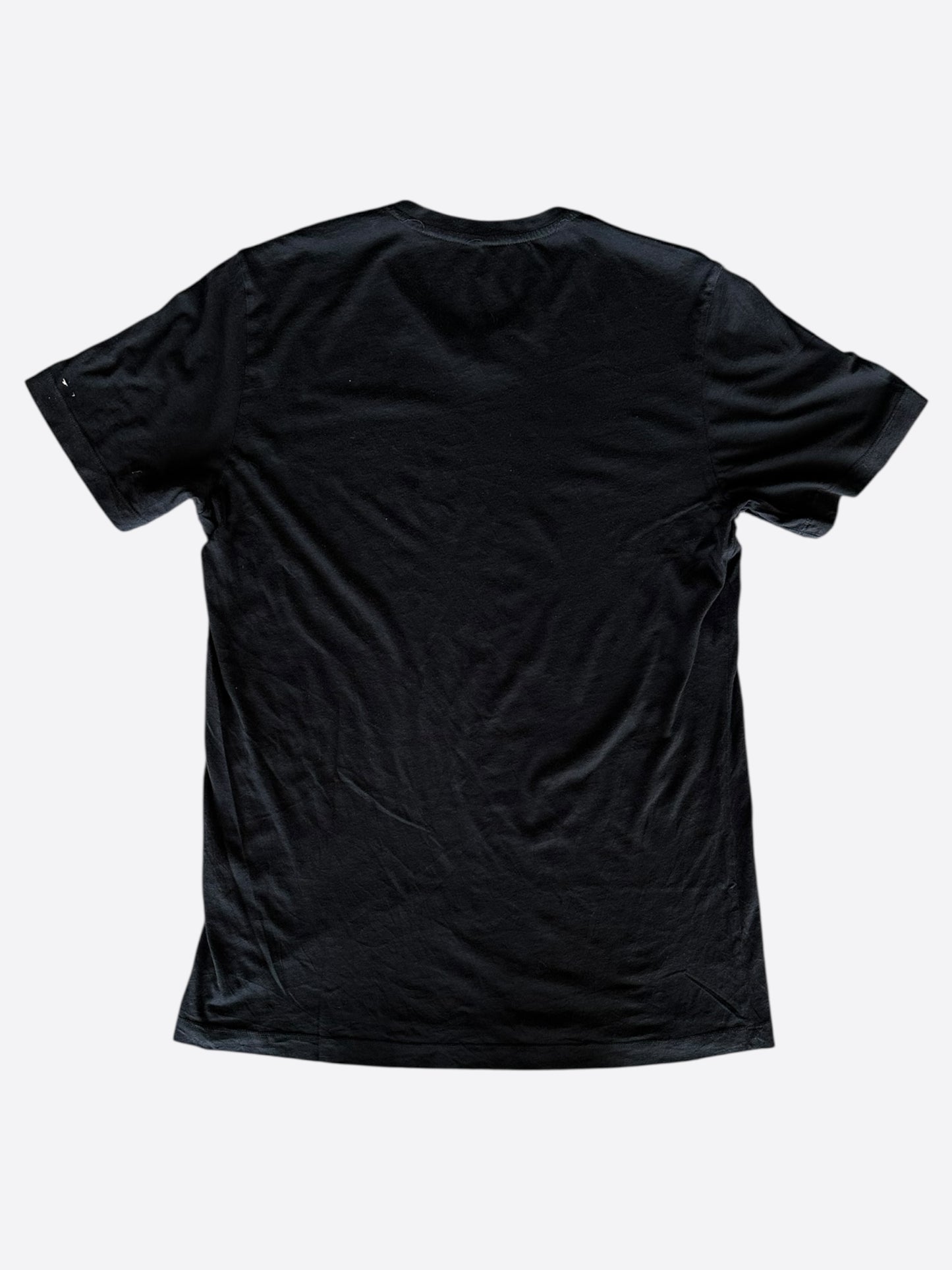 Chrome Hearts Black & White Fleur Logo Women's T-Shirt