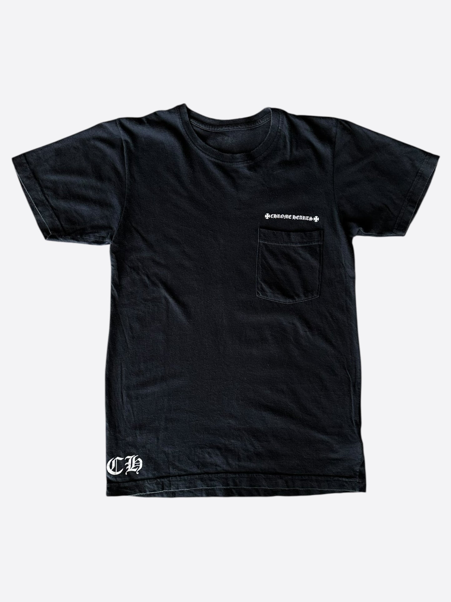 Chrome Hearts Black & White Made In Hollywood T-Shirt