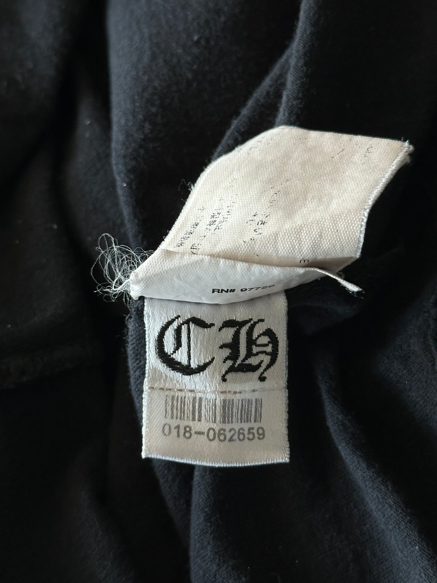 Chrome Hearts Black & White Welcome To Las Vegas T-Shirt