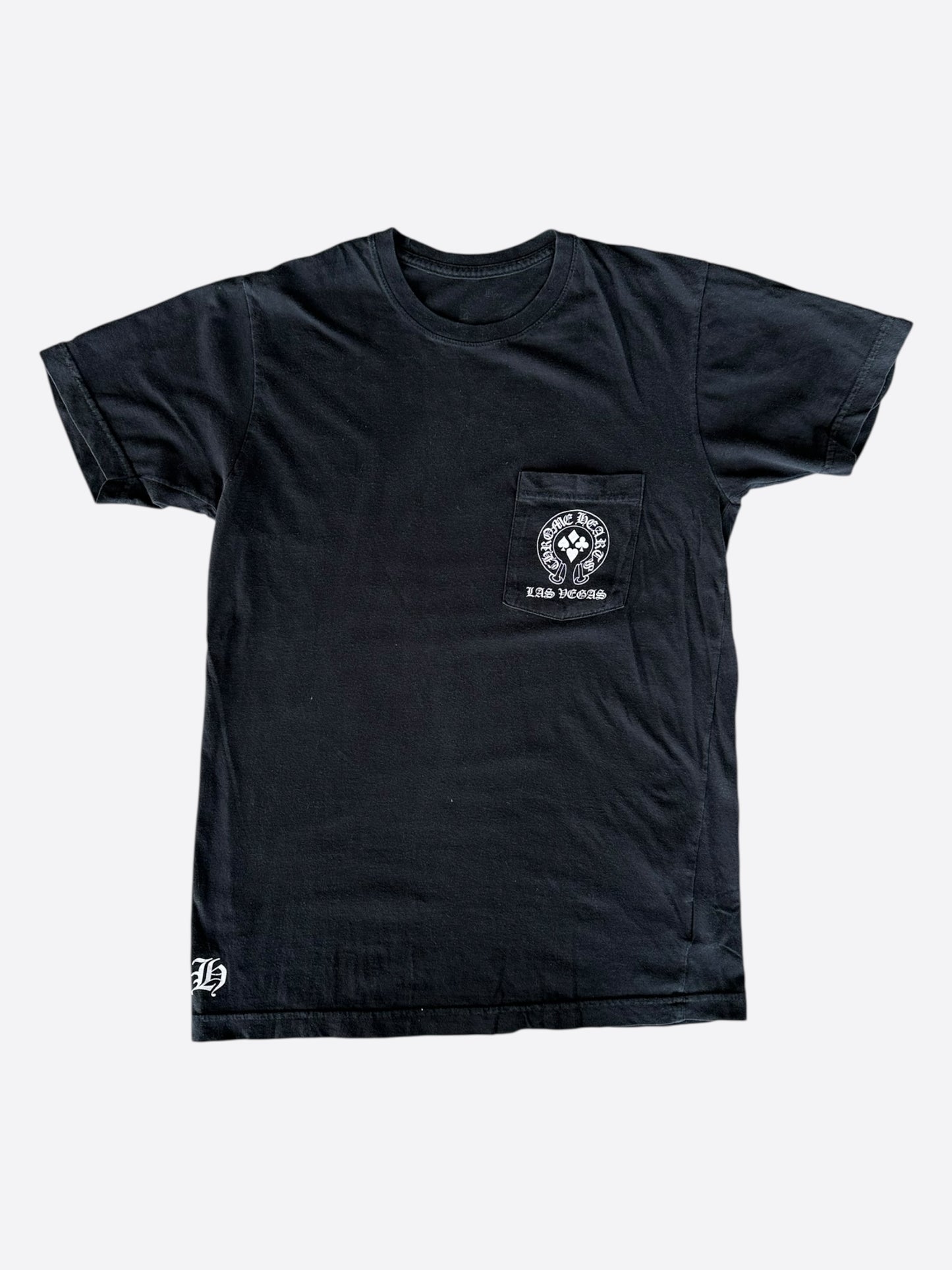 Chrome Hearts Black & White Welcome To Las Vegas T-Shirt